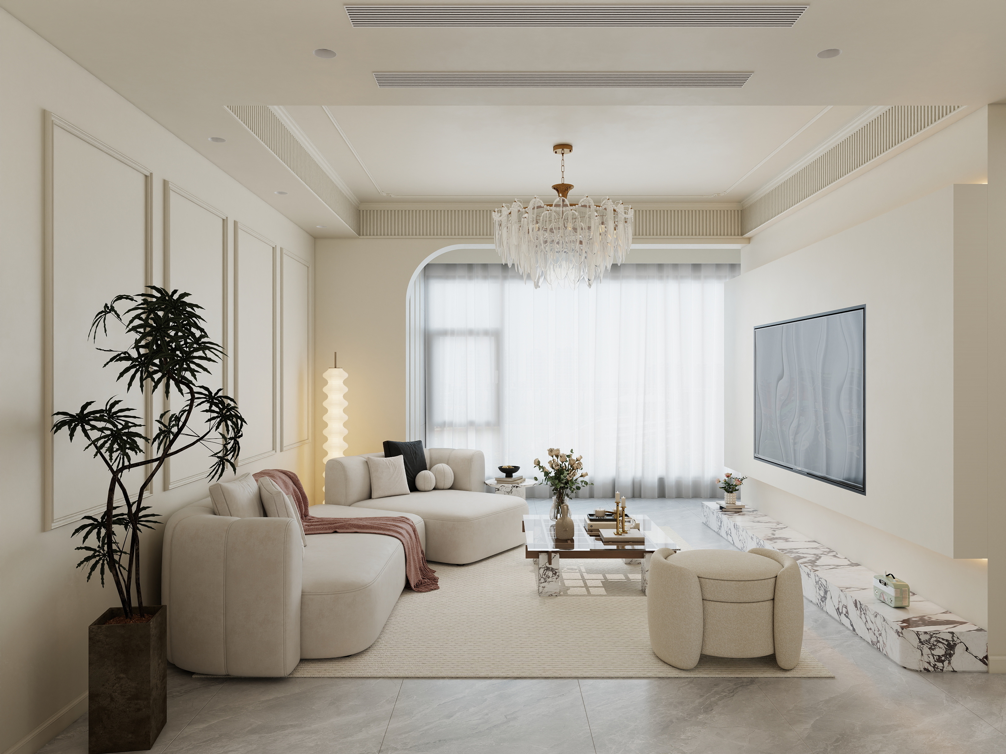 2024NEW-轻法风3室-装修设计方案