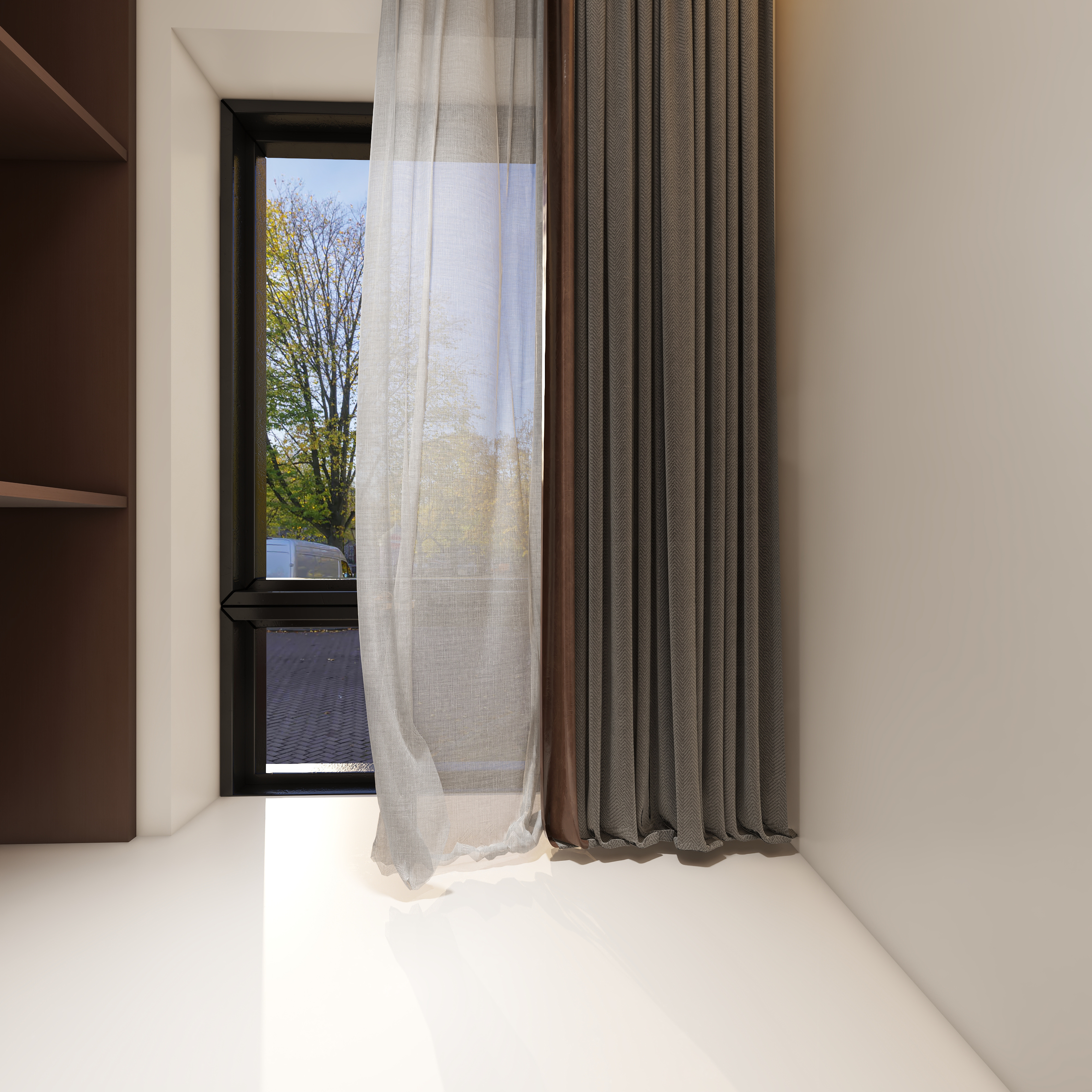 此效果图简单参考-翡丽雅境一层衣帽间装修效果图第5张