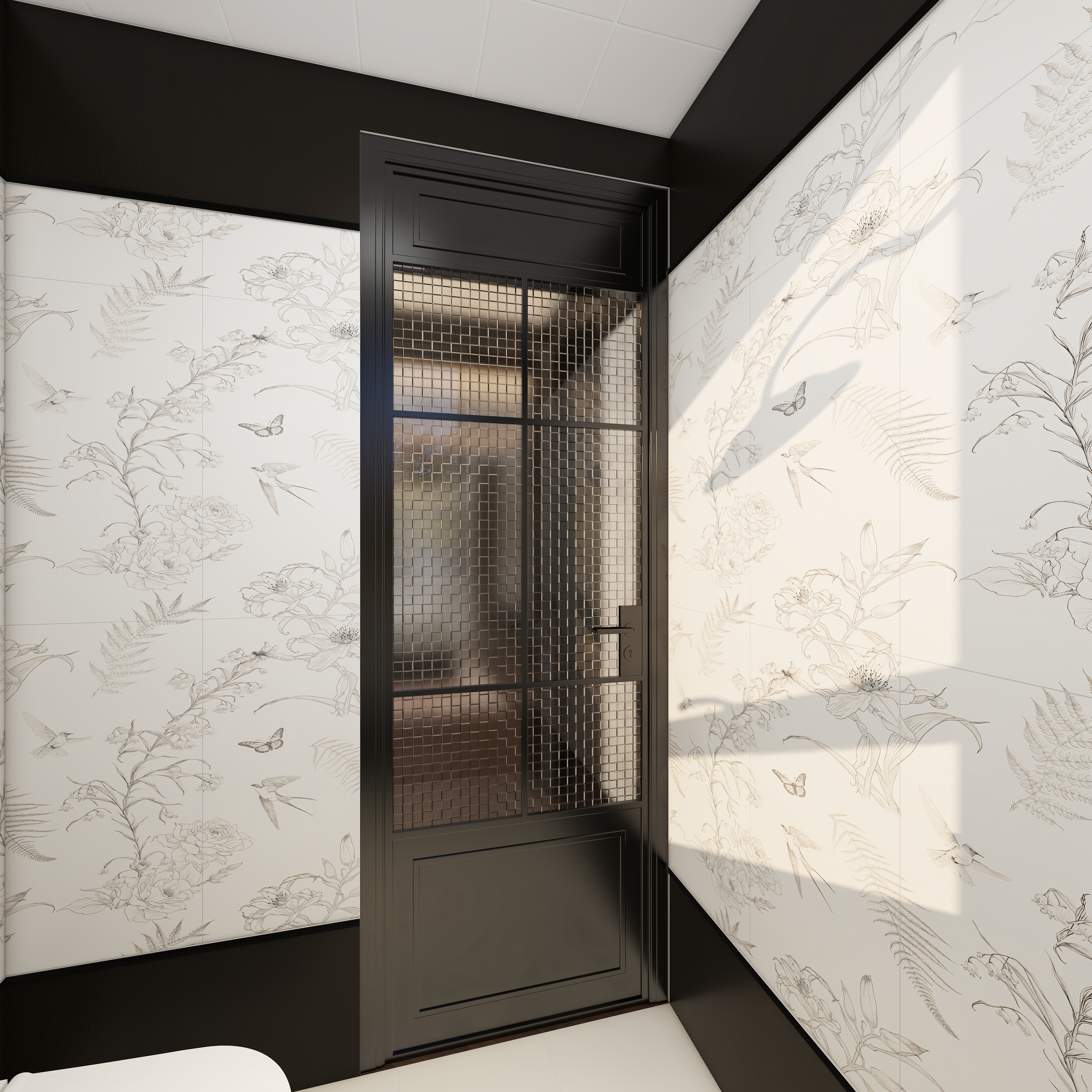 此效果图简单参考-翡丽雅境一层卫生间装修效果图第5张