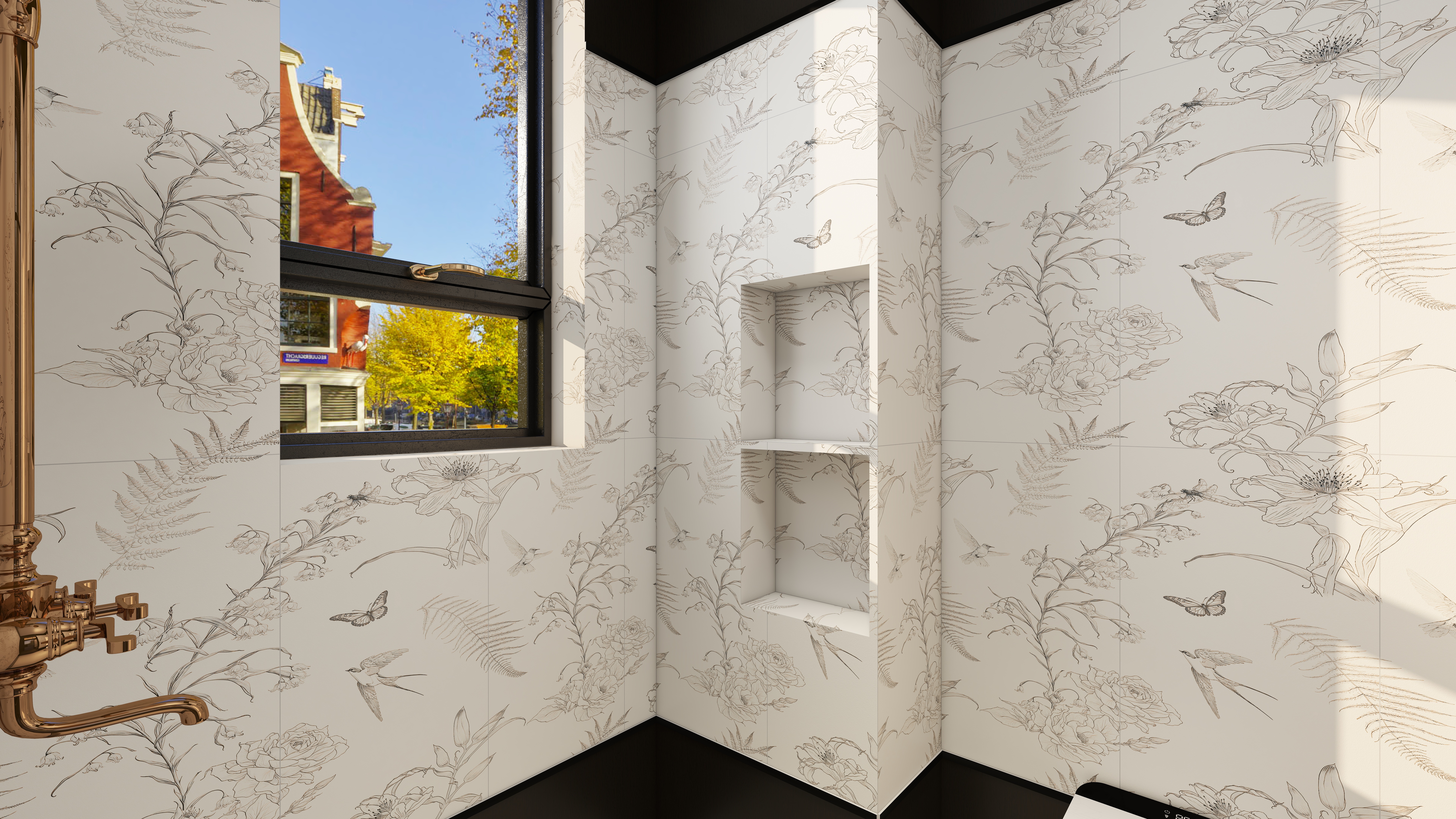 此效果图简单参考-翡丽雅境一层卫生间装修效果图第2张