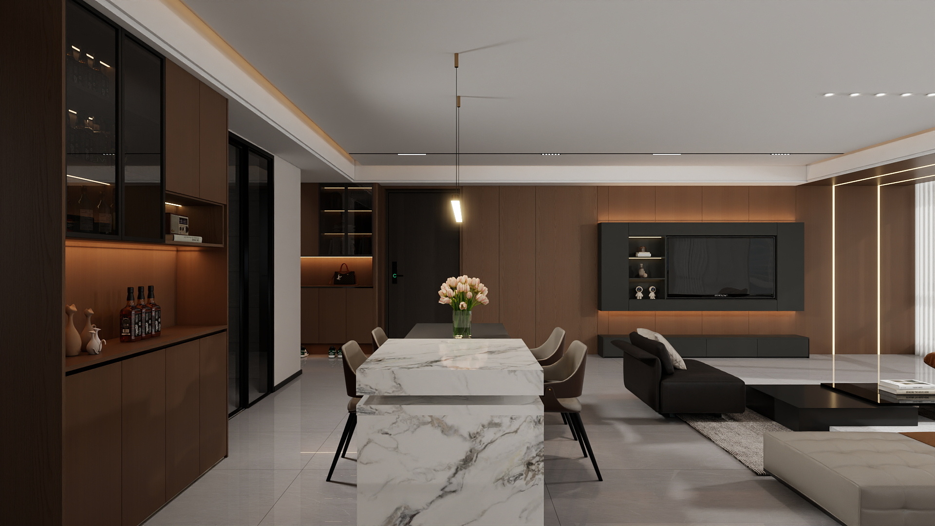 刘安明-正耀上河城--意式装修-装修设计方案