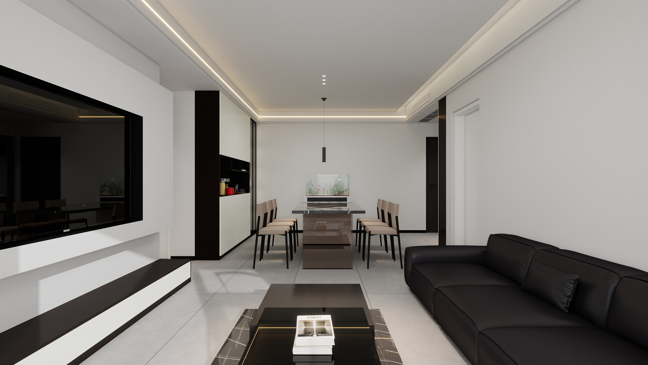 设计不只是画图-邦泰花园城104㎡3室-装修设计方案