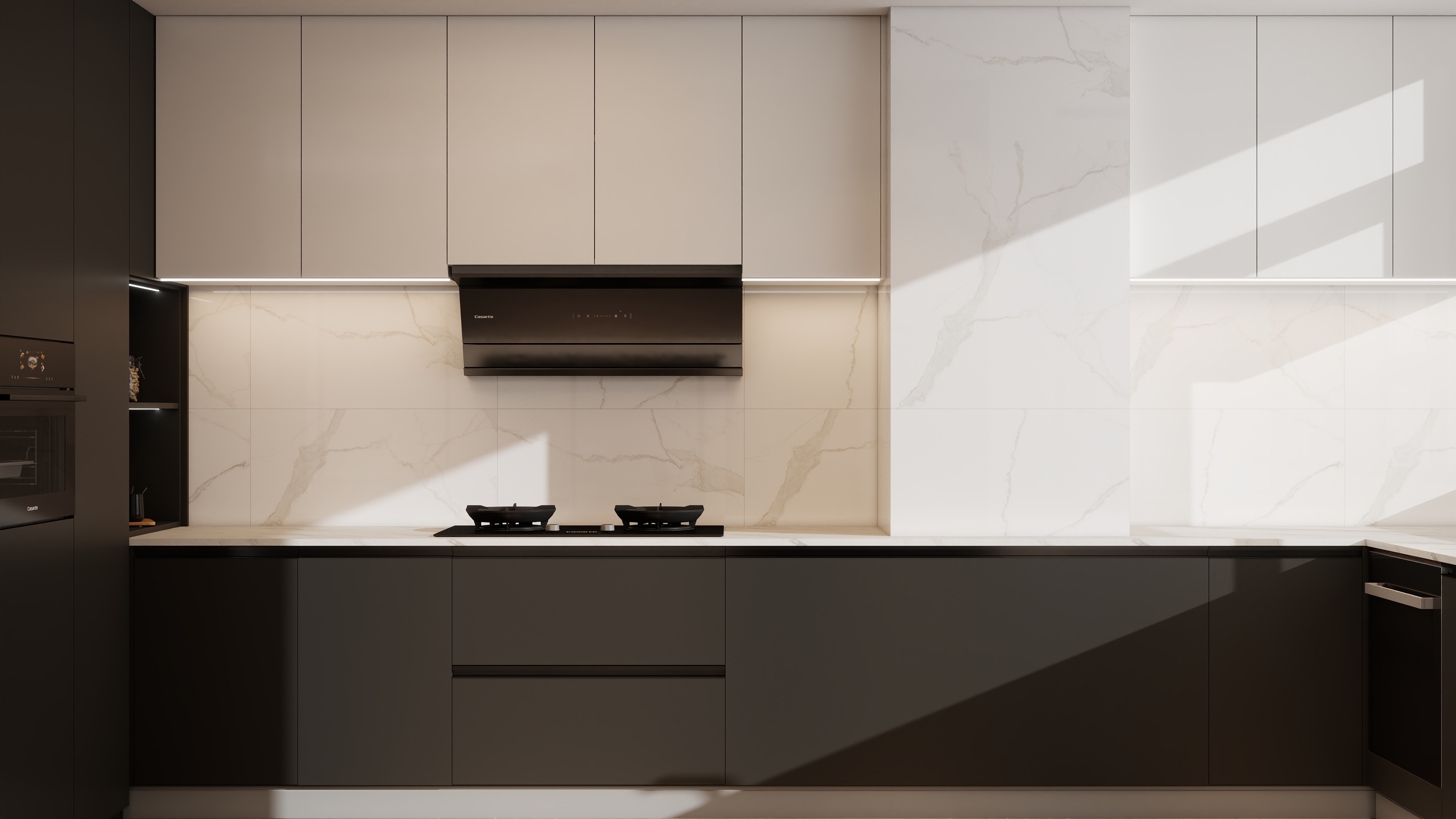 崎怪的上单-轻奢复式装修效果图