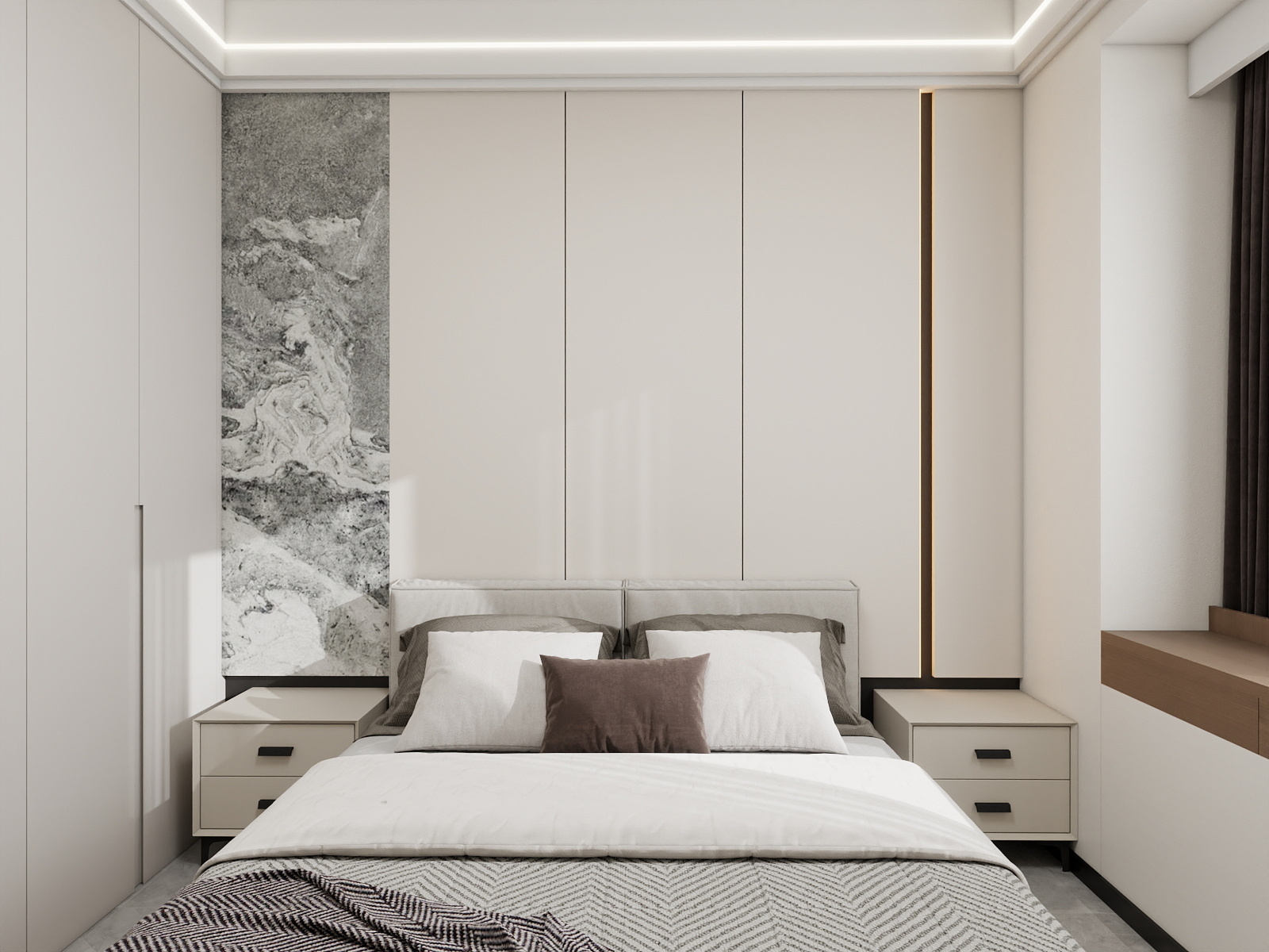 500一套_韩昊霖-碧桂园2房80平装修效果图