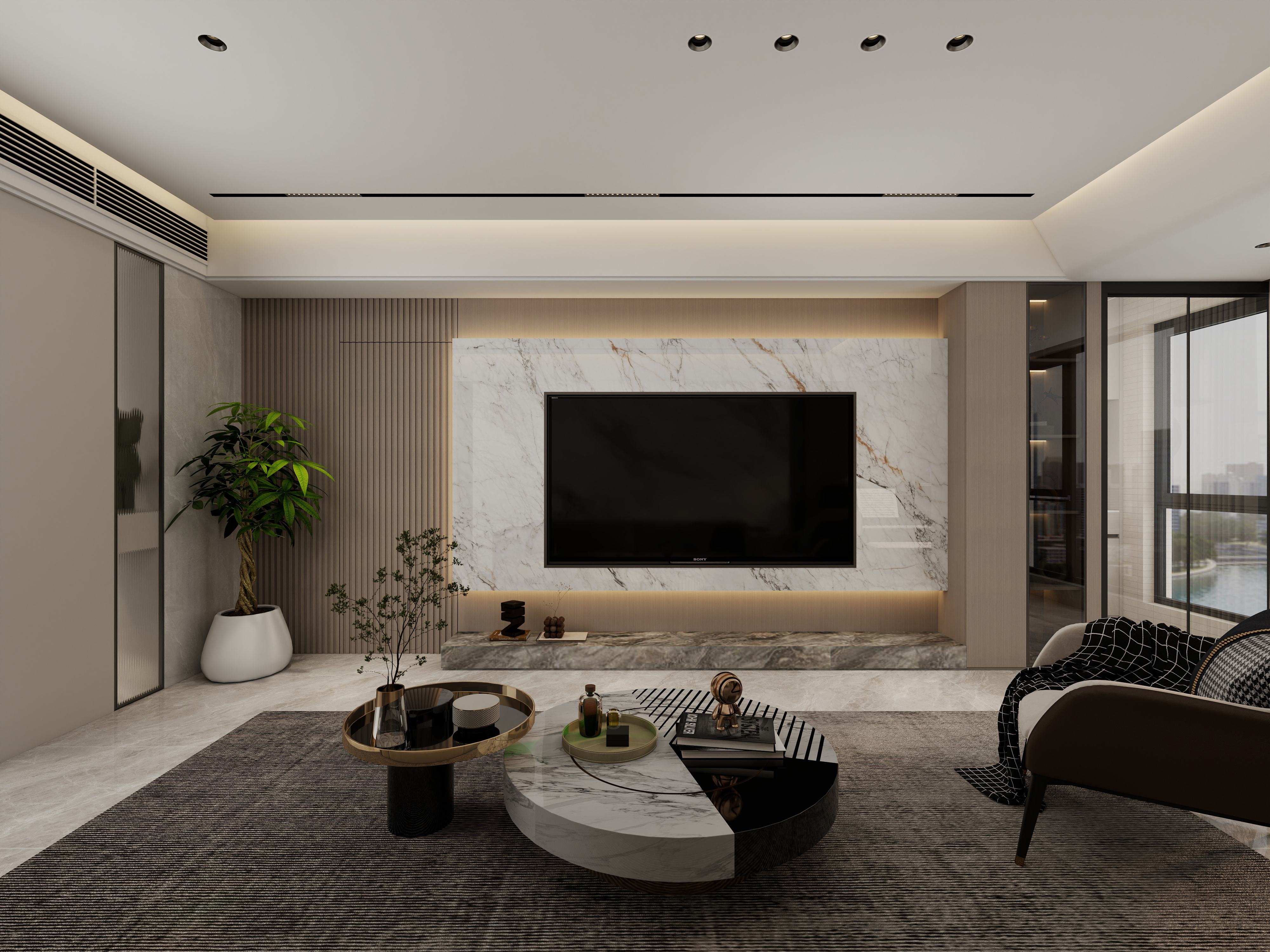 惠州装修找沫竹-南京-塞纳丽舍-轻语装修效果图