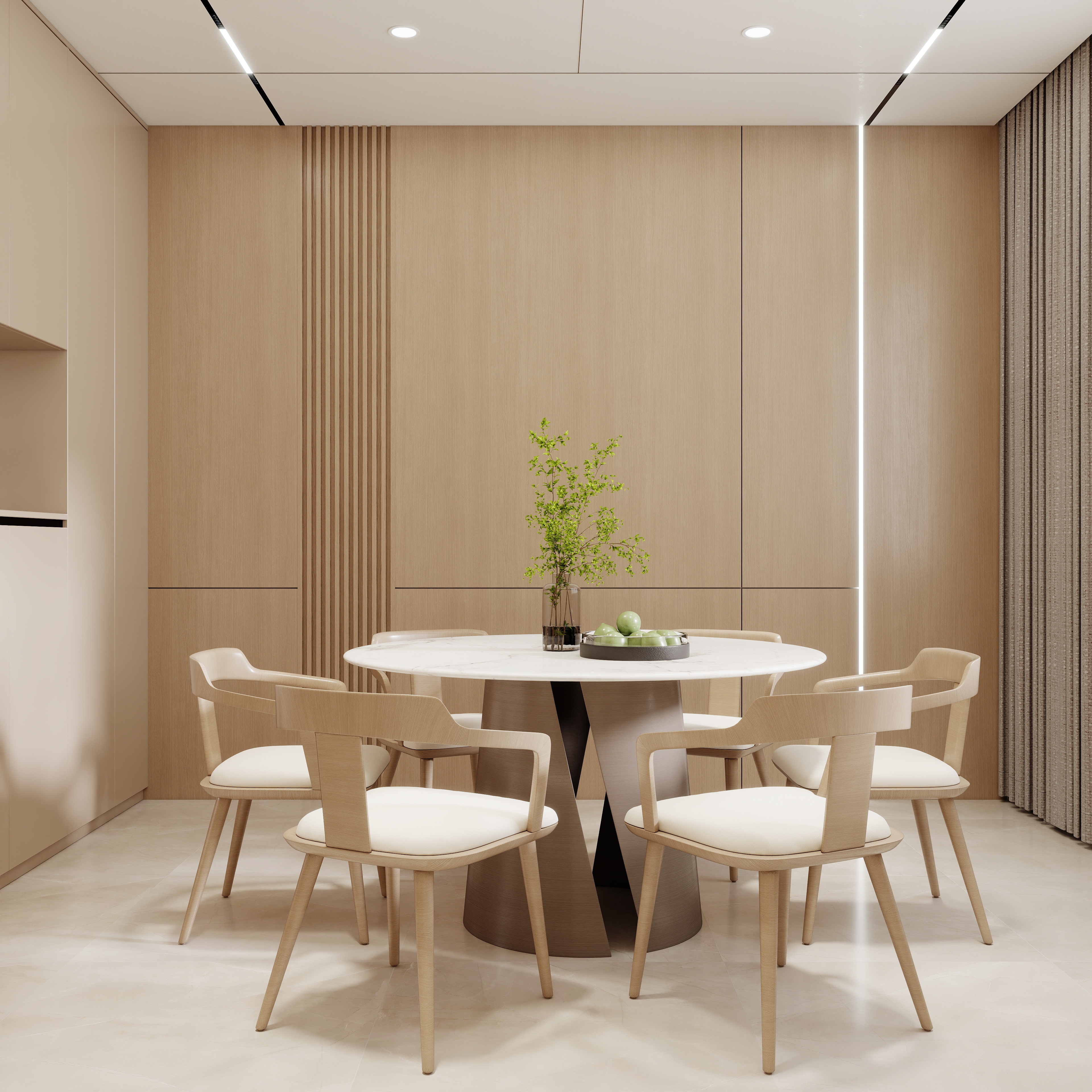 壹诺设计工作室-公寓装修效果图