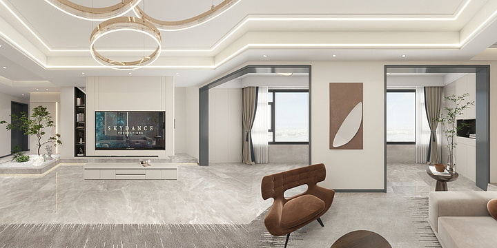 Mr钰-复式-现代-装修设计方案