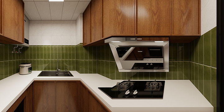 夜里切撒-东方城市花园二期效果图-装修设计方案