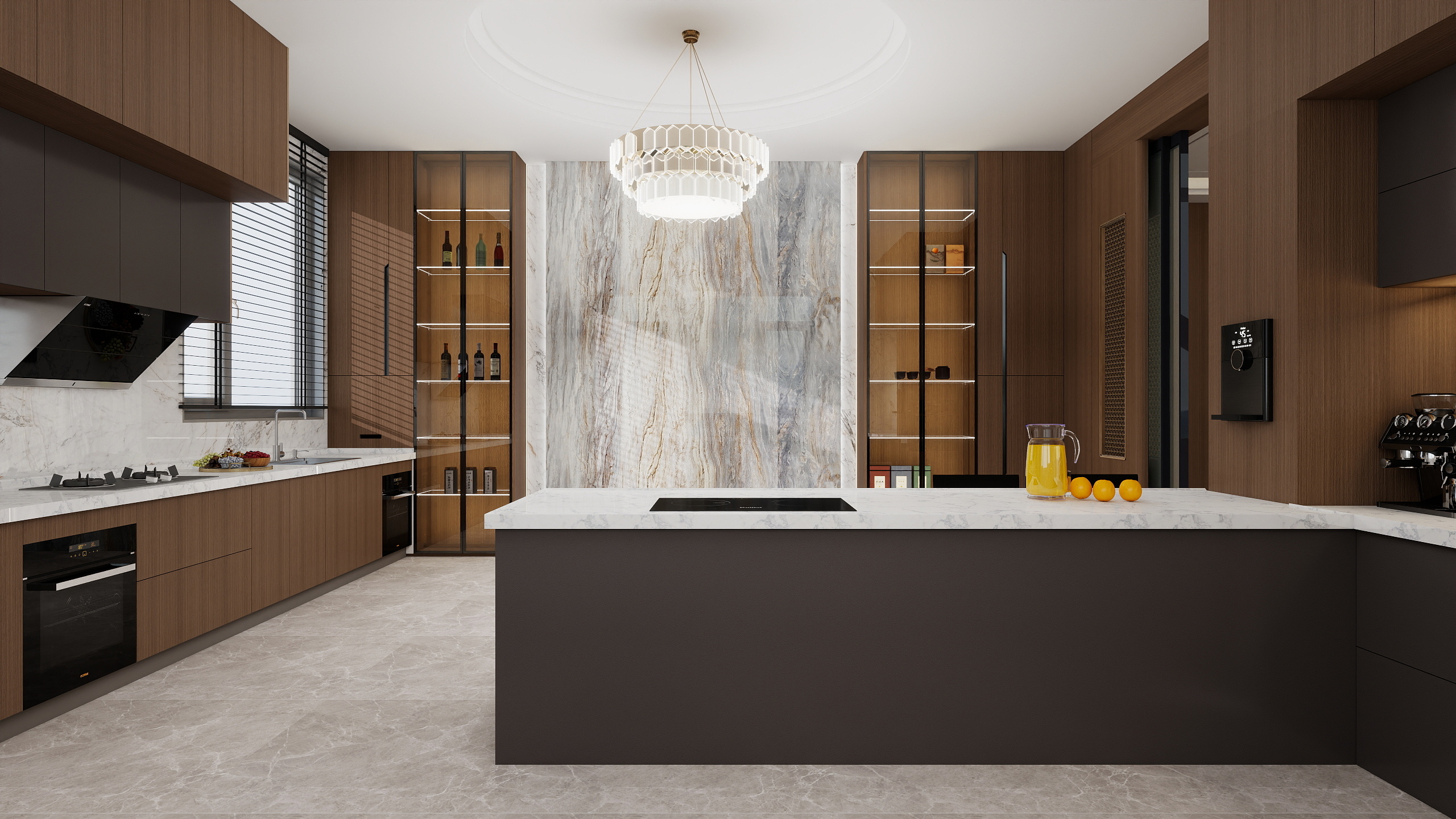 李堂银-195㎡1室-装修设计方案