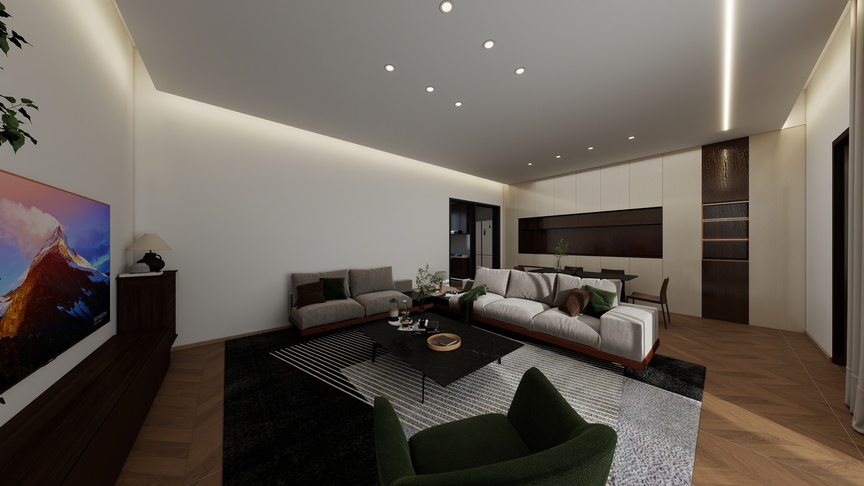 巨匠装饰罗遥-岳口-索府装修效果图