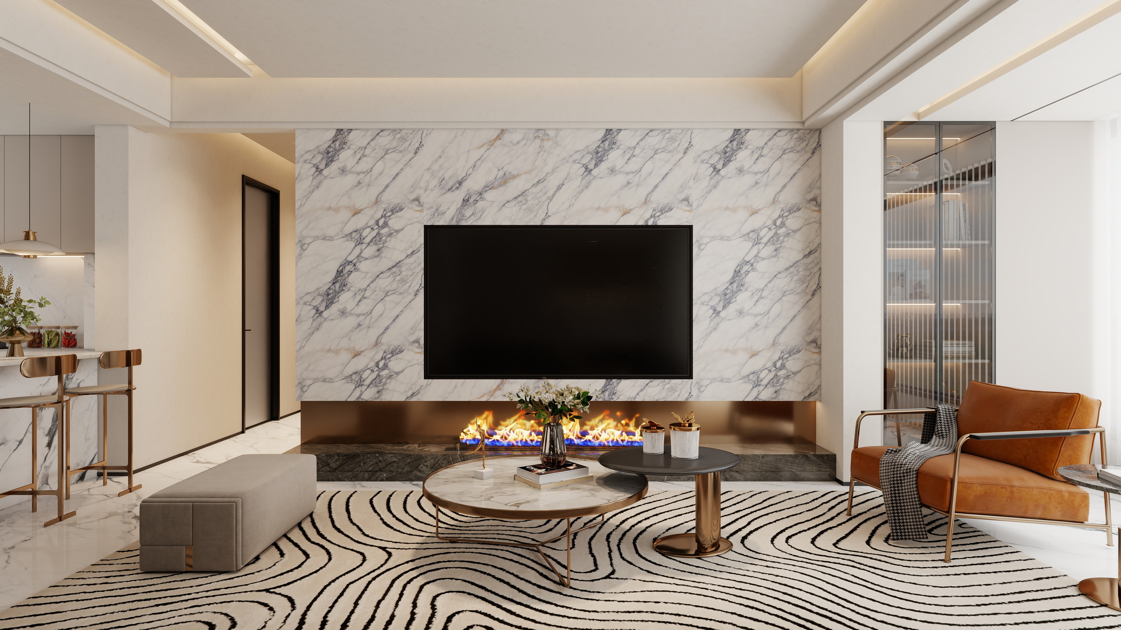 孙有权-『2025-11』125平丨现代轻奢套房-装修设计方案