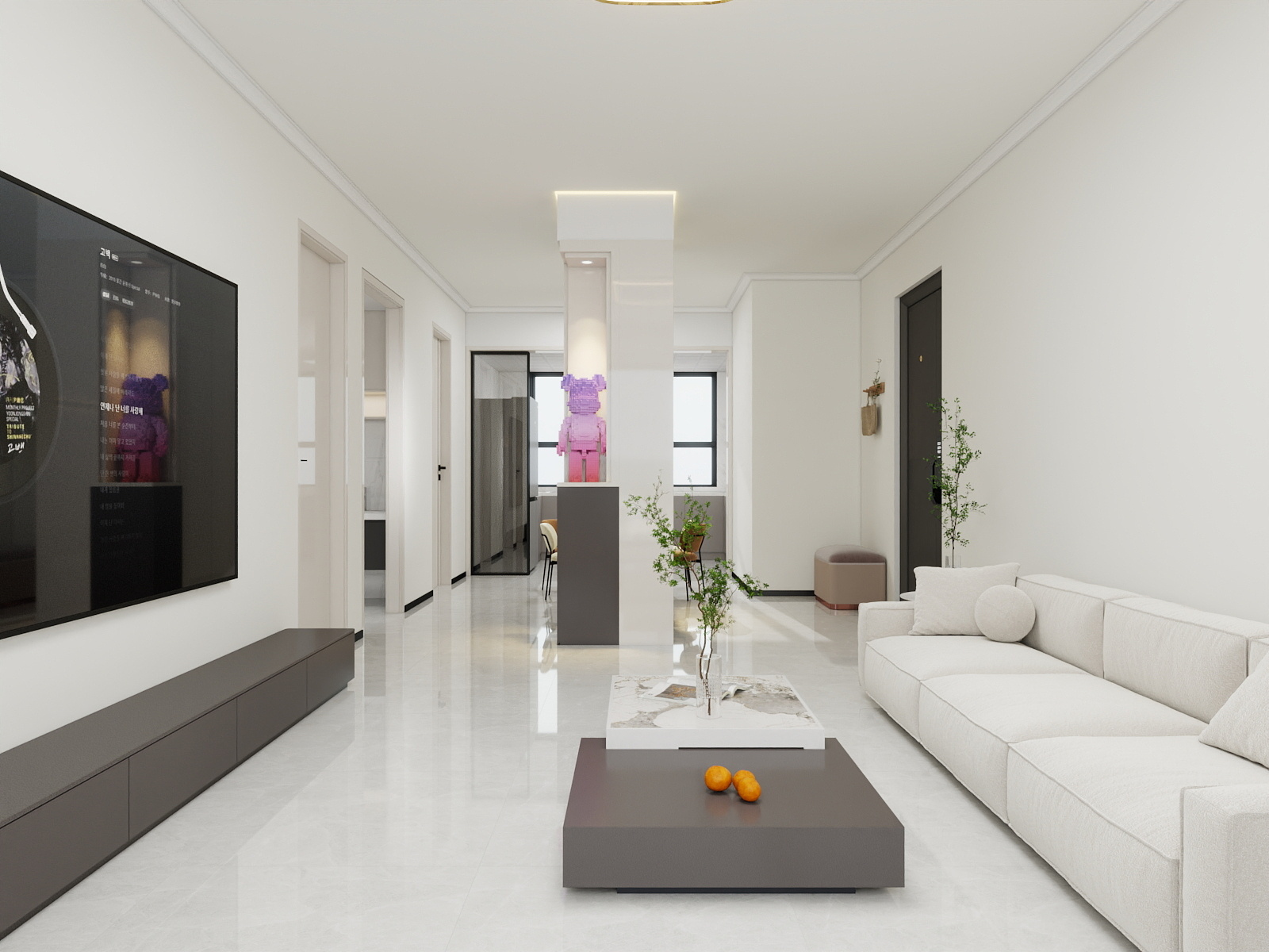 500一套_韩昊霖-2室1厅-现代风格装修效果图