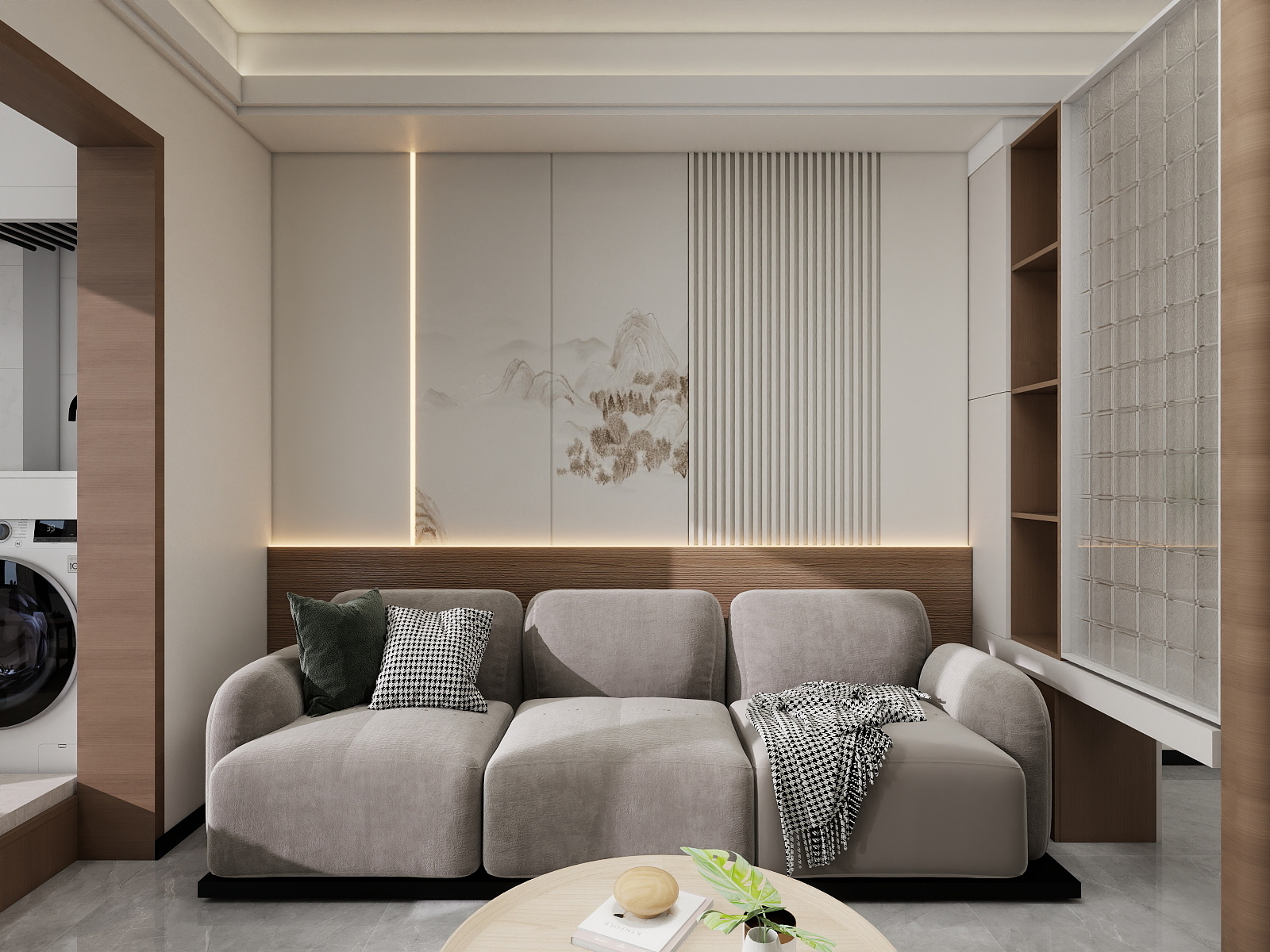 500一套_韩昊霖-碧桂园2房80平装修效果图