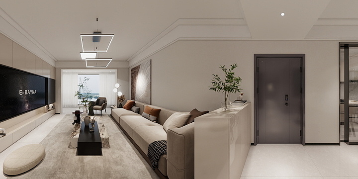 名揚家裝-紫薇星城3栋502-装修设计方案