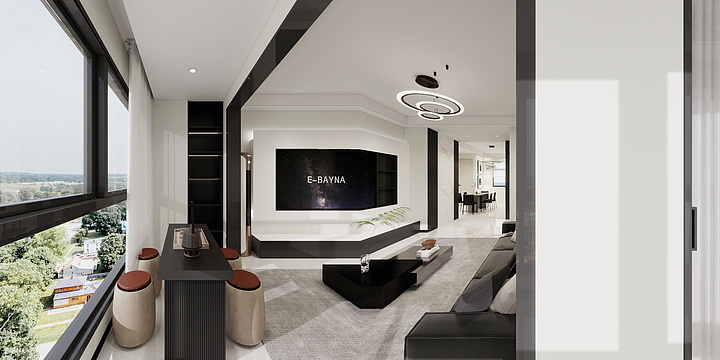 独角兽效果图表现-DJS961 - 副本-装修设计方案