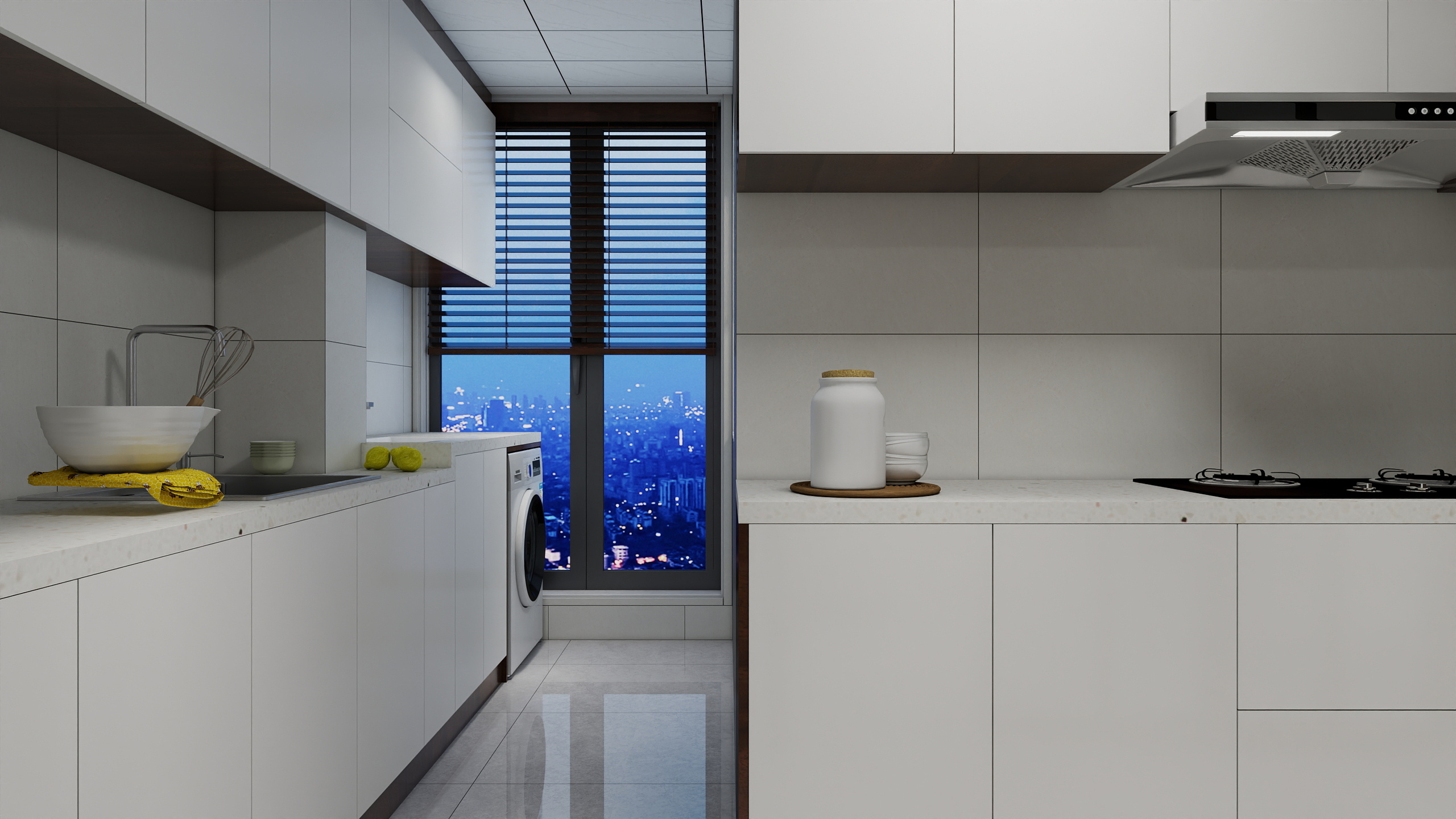 李林-新中式140㎡4室装修效果图