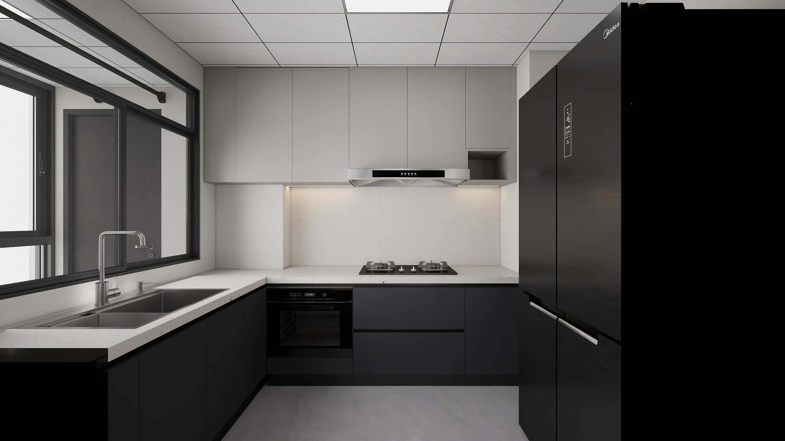 A9鸿誉全案设计师@唐志明-南福秋苑2-2-3雅居-装修设计方案