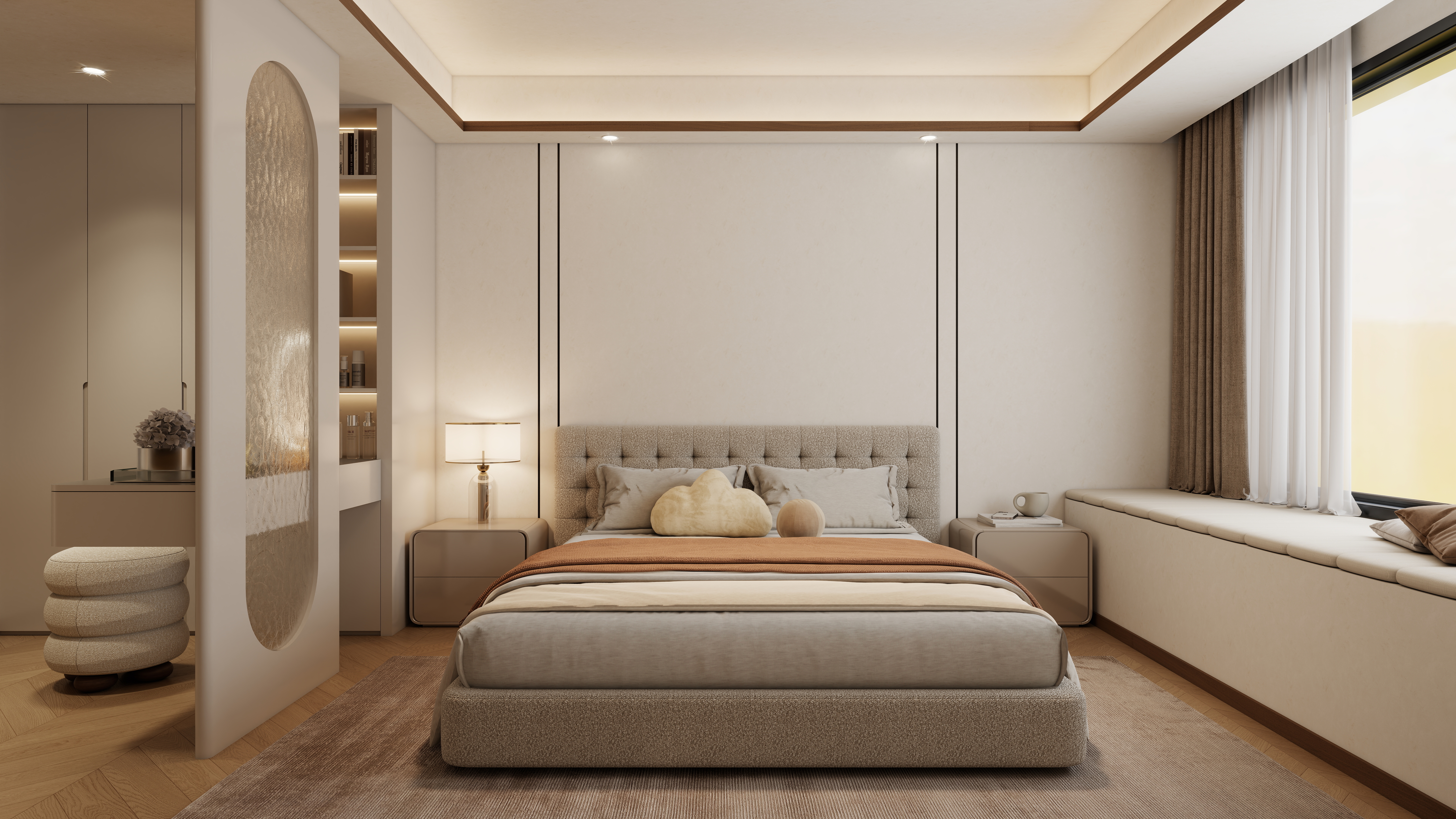 孙有权-『2025-11』34平丨现代简约卧室*2-装修设计方案