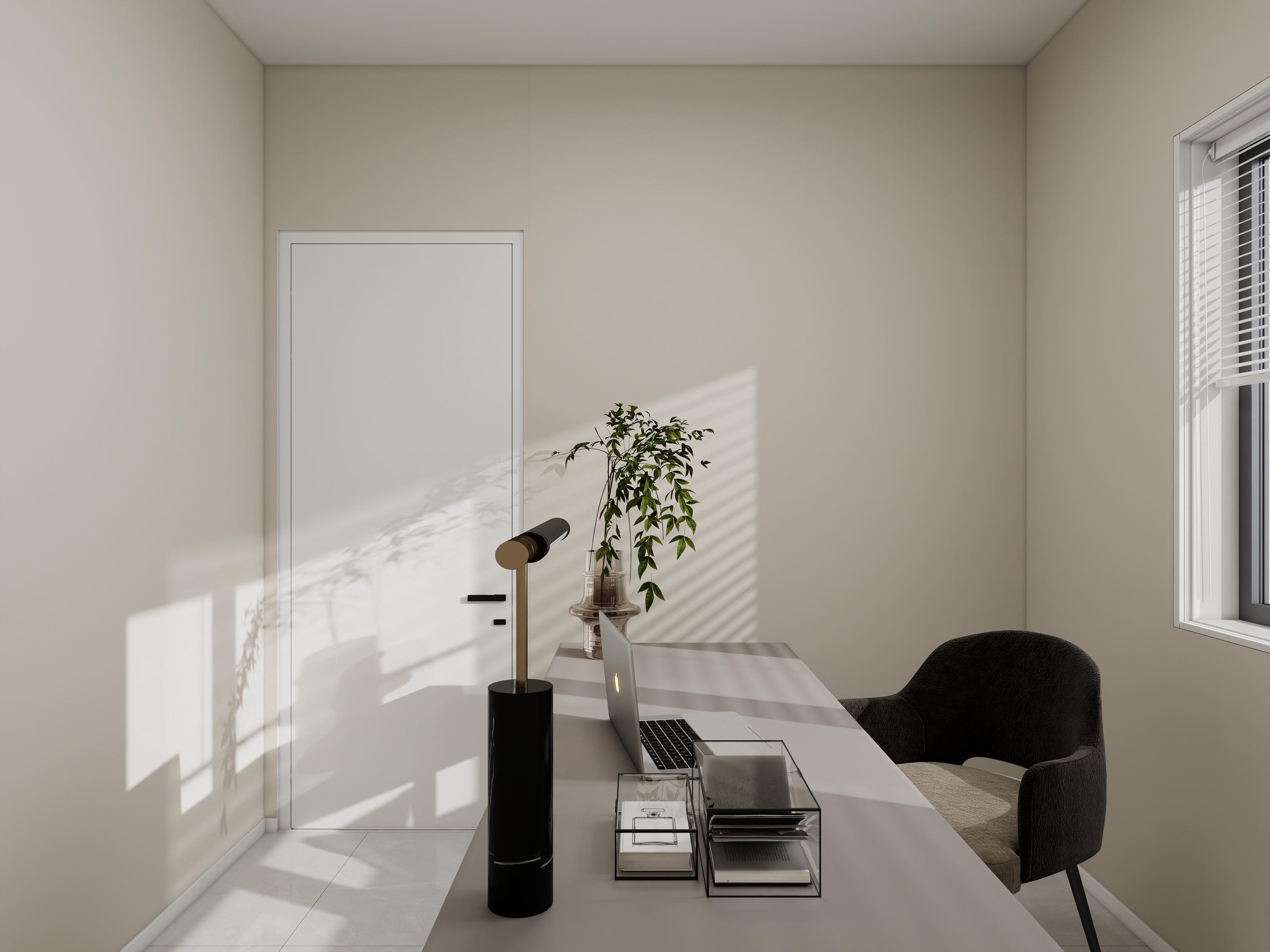 李林-宝河家园北欧75㎡2室装修效果图