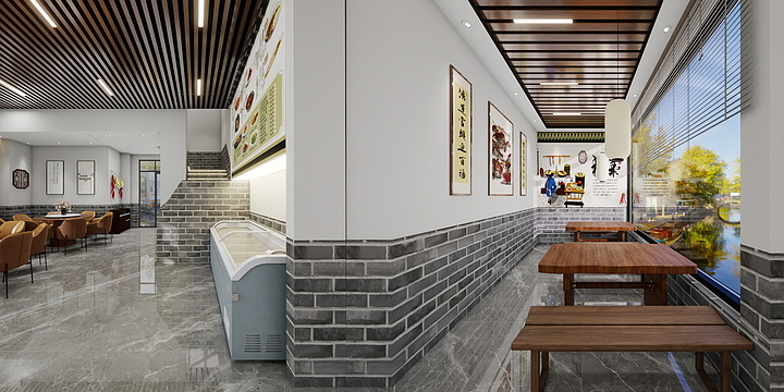 啊涛制造-迎驾春风街饭店-装修设计方案