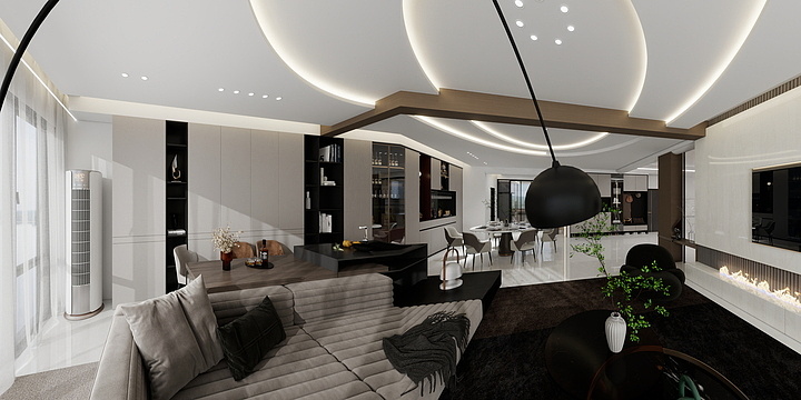 简一集成整装-胖子医生自建房大平层-装修设计方案