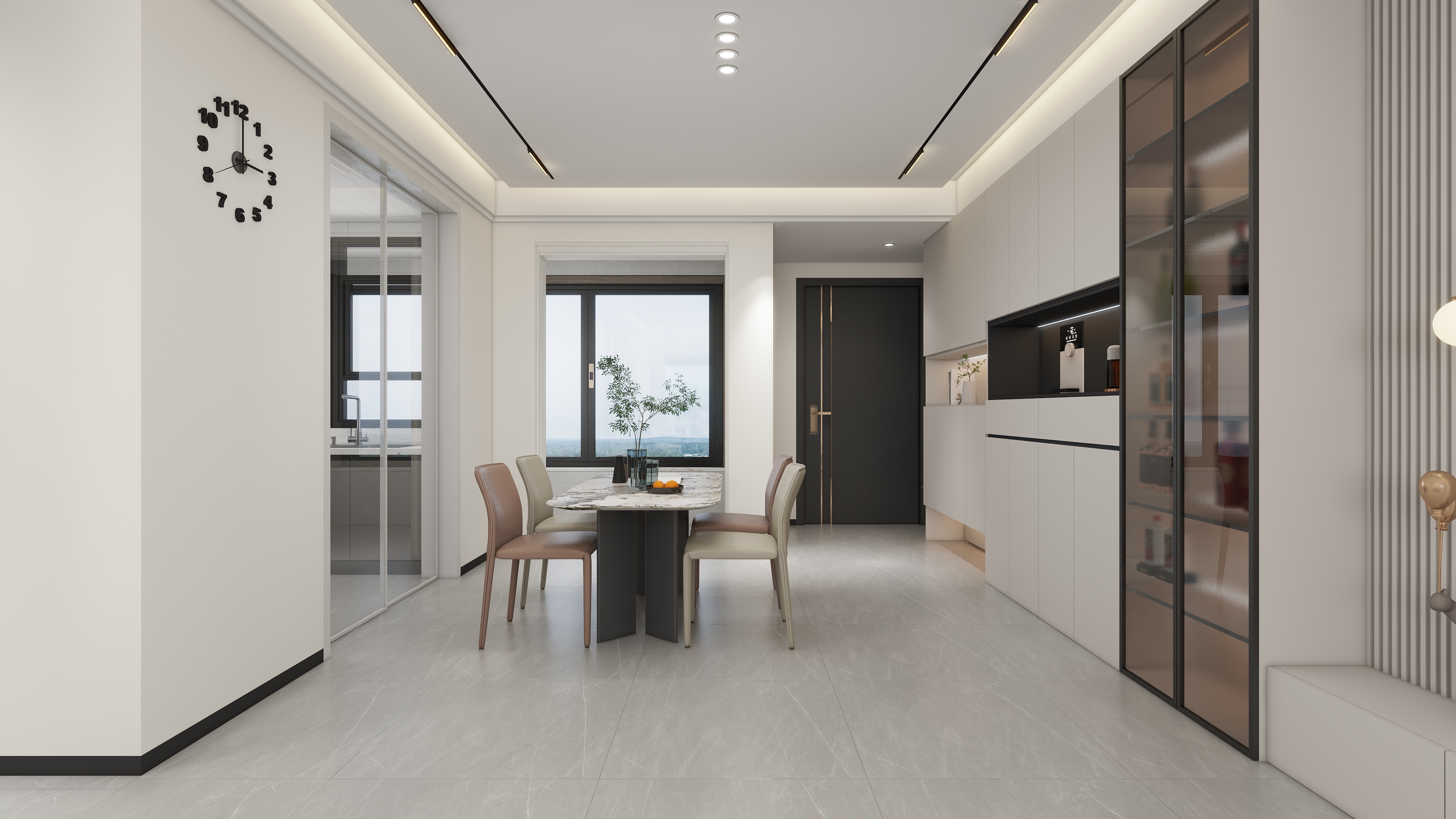 星空设计工作室design-现代简约128㎡3室装修效果图