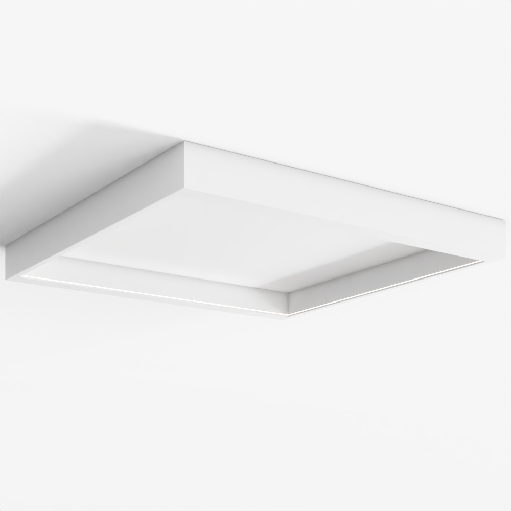 AI吊顶-极简黑白-卧室-吊顶D3D模型