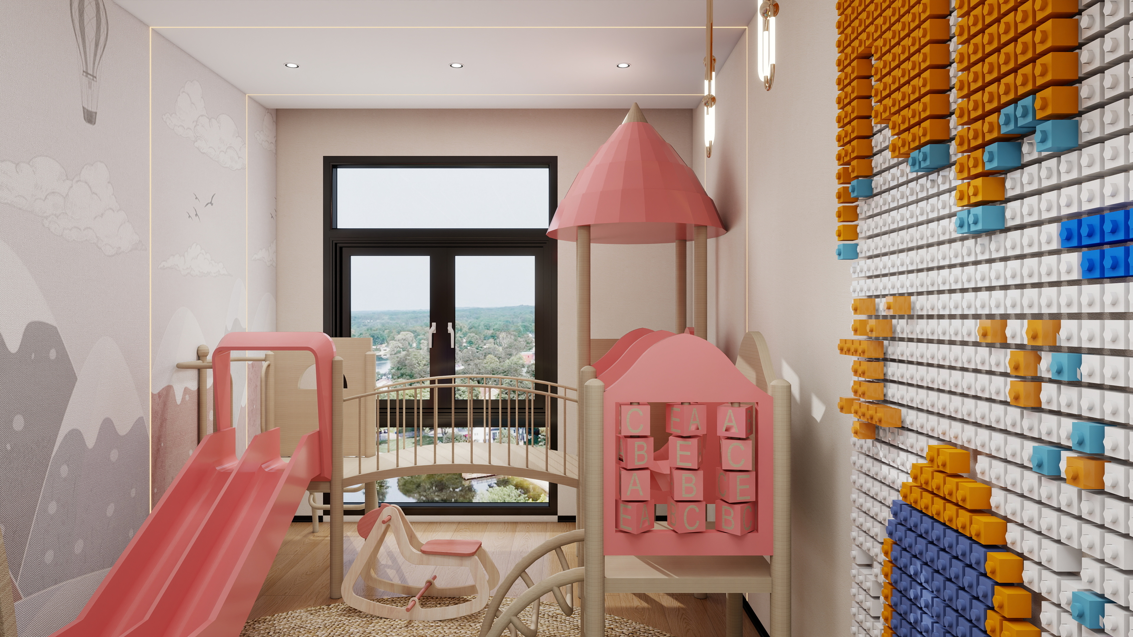 设计师玉京子-儿童房-装修设计方案