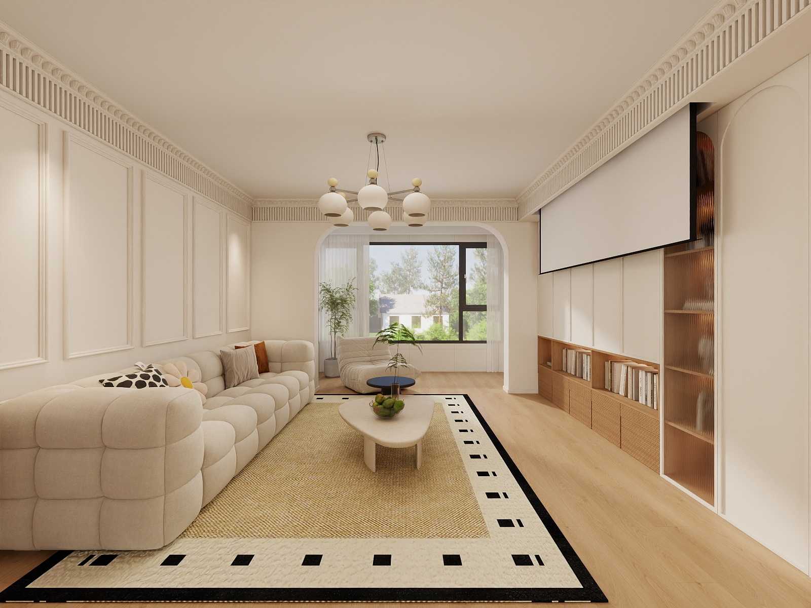 夏梦焱-法式奶油-装修设计方案