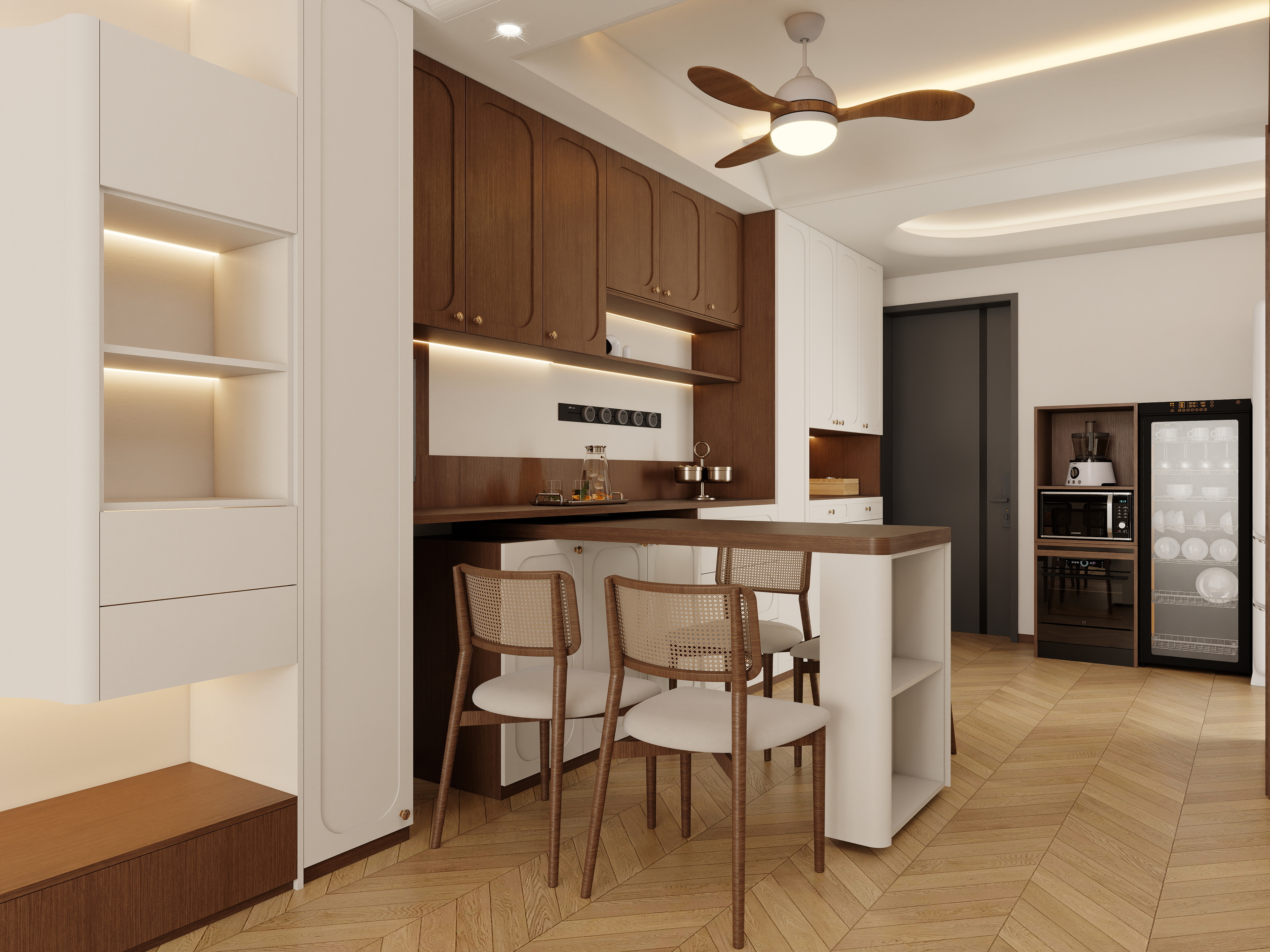 设计师1朱工-中古风装修效果图