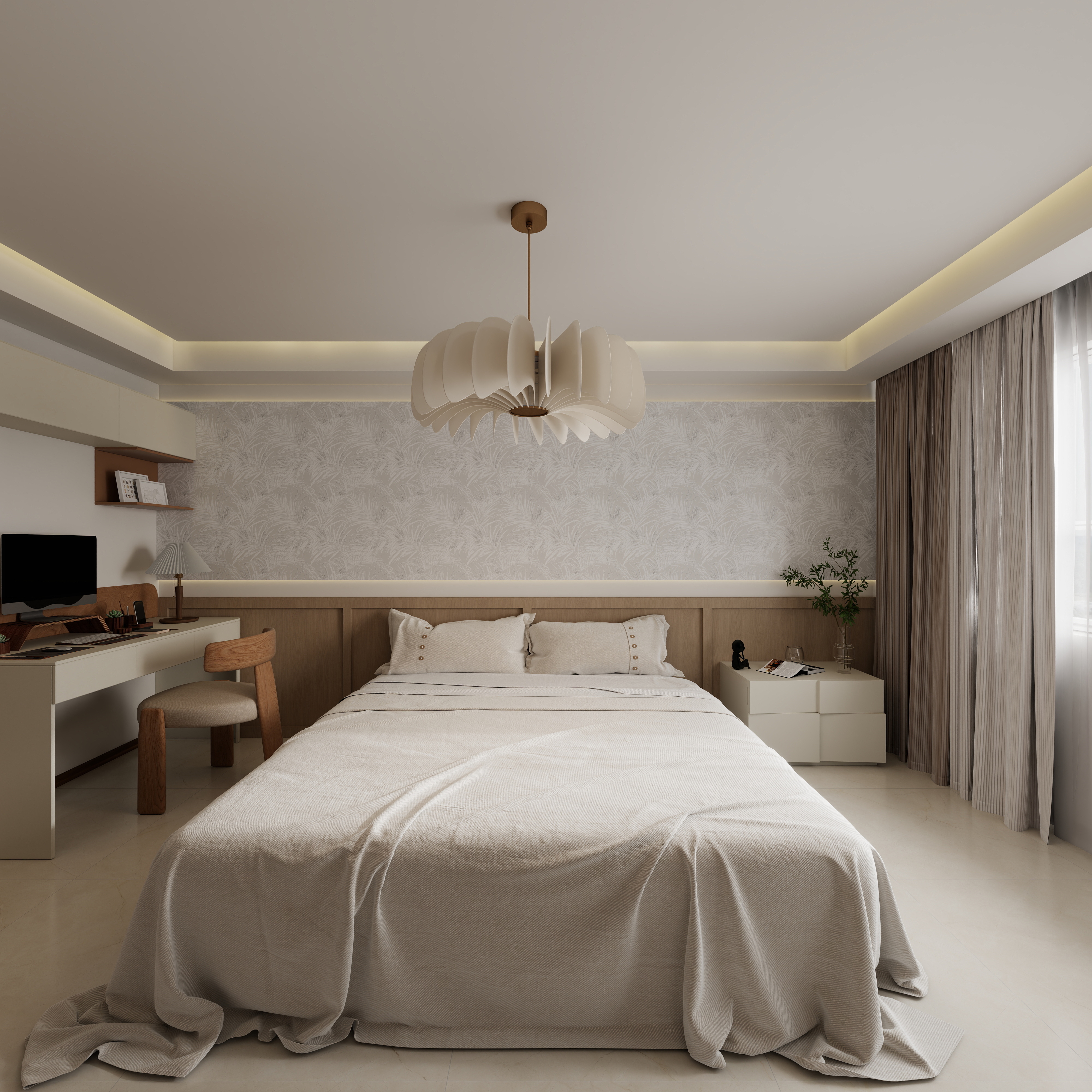 iWoiDiftCsjqUIZBgamqUletRlupCm-适老・安暖—— 让岁月栖居有尊严的温度一层主卧装修效果图第4张