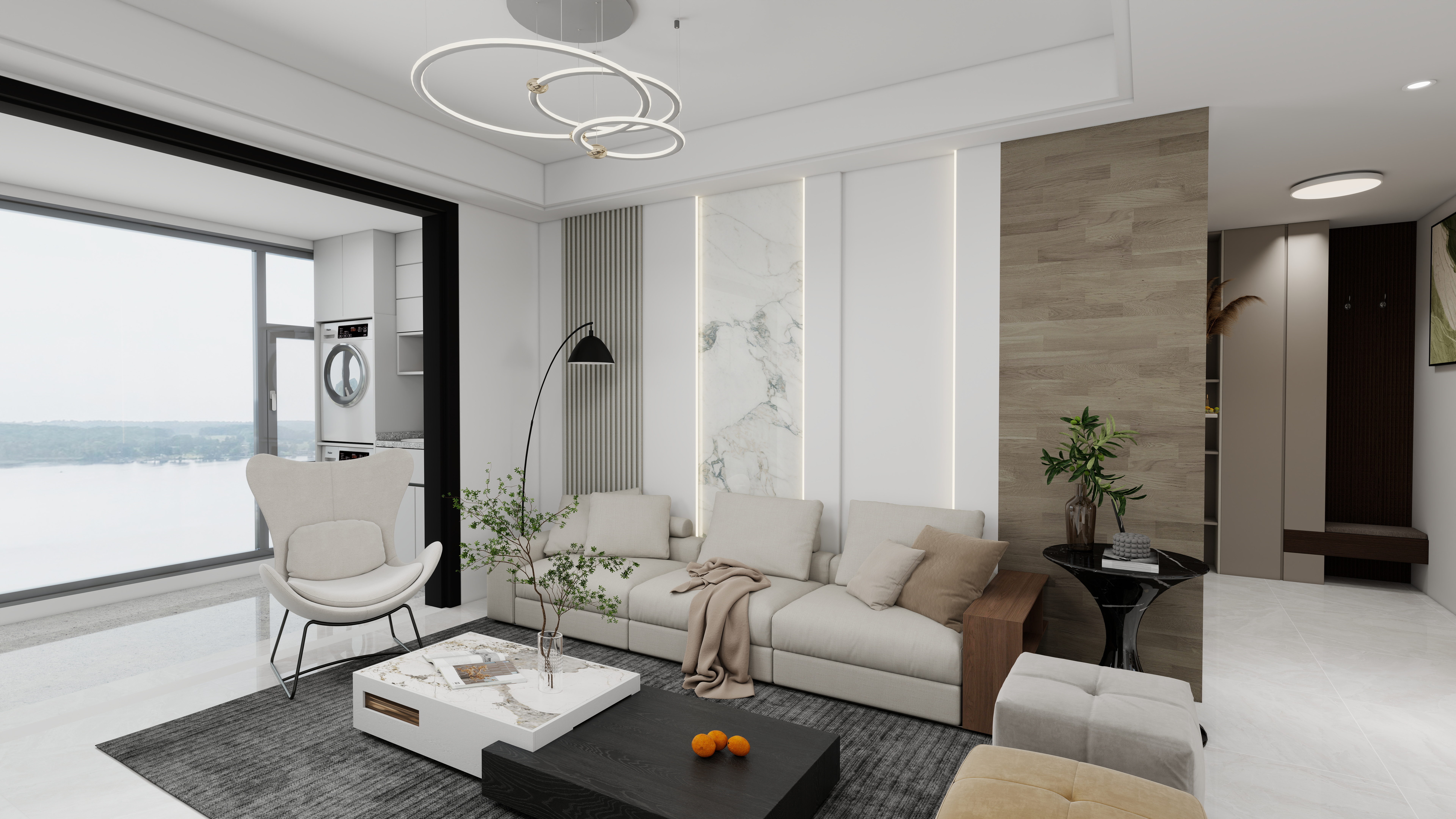 EllsJUvexaYhulivKclrPloWrsmJQL-顺德职业技术大学-黄家慧一层客餐厅装修效果图第2张