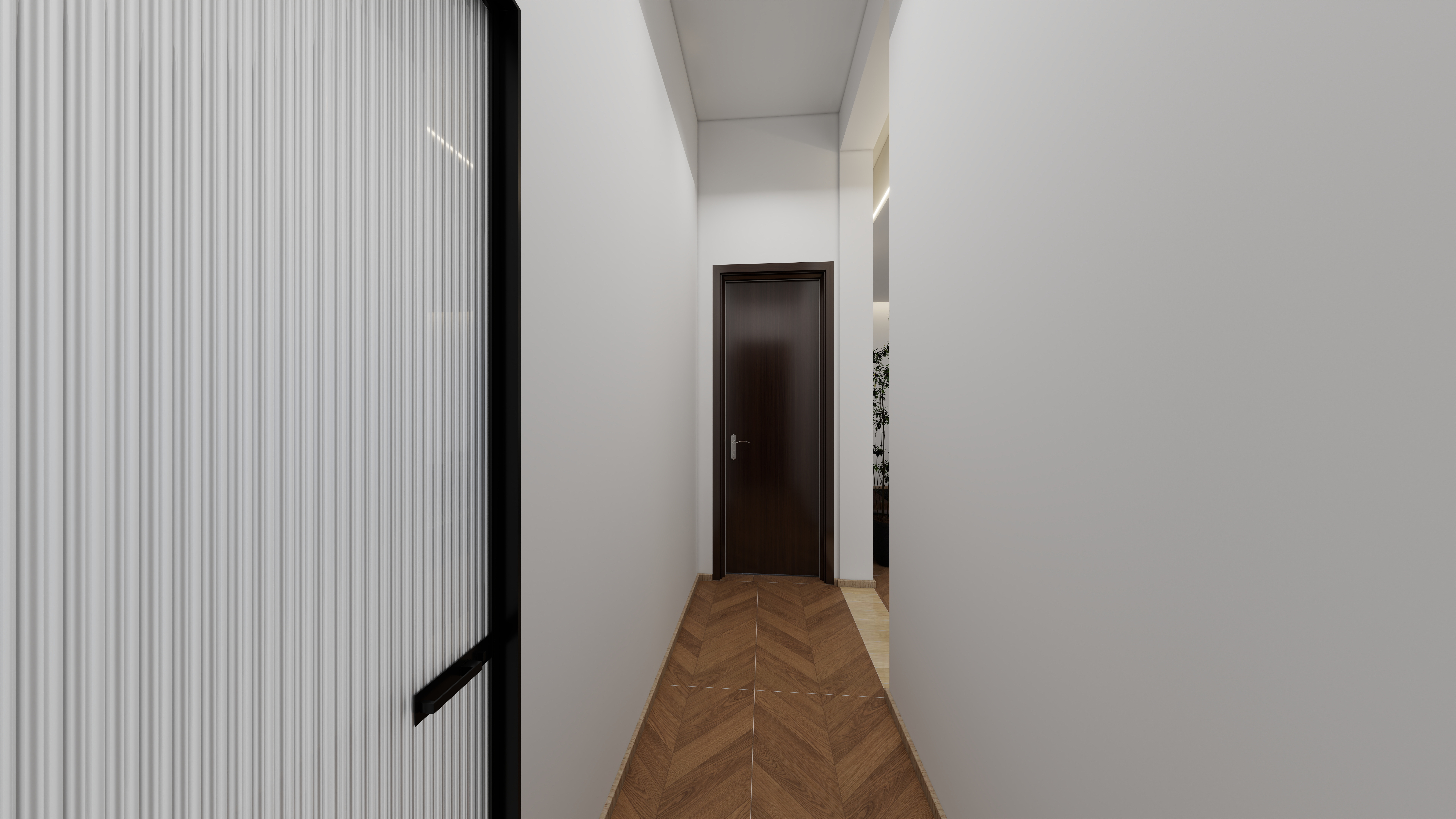 巨匠装饰罗遥-岳口-索府一层走廊装修效果图第2张