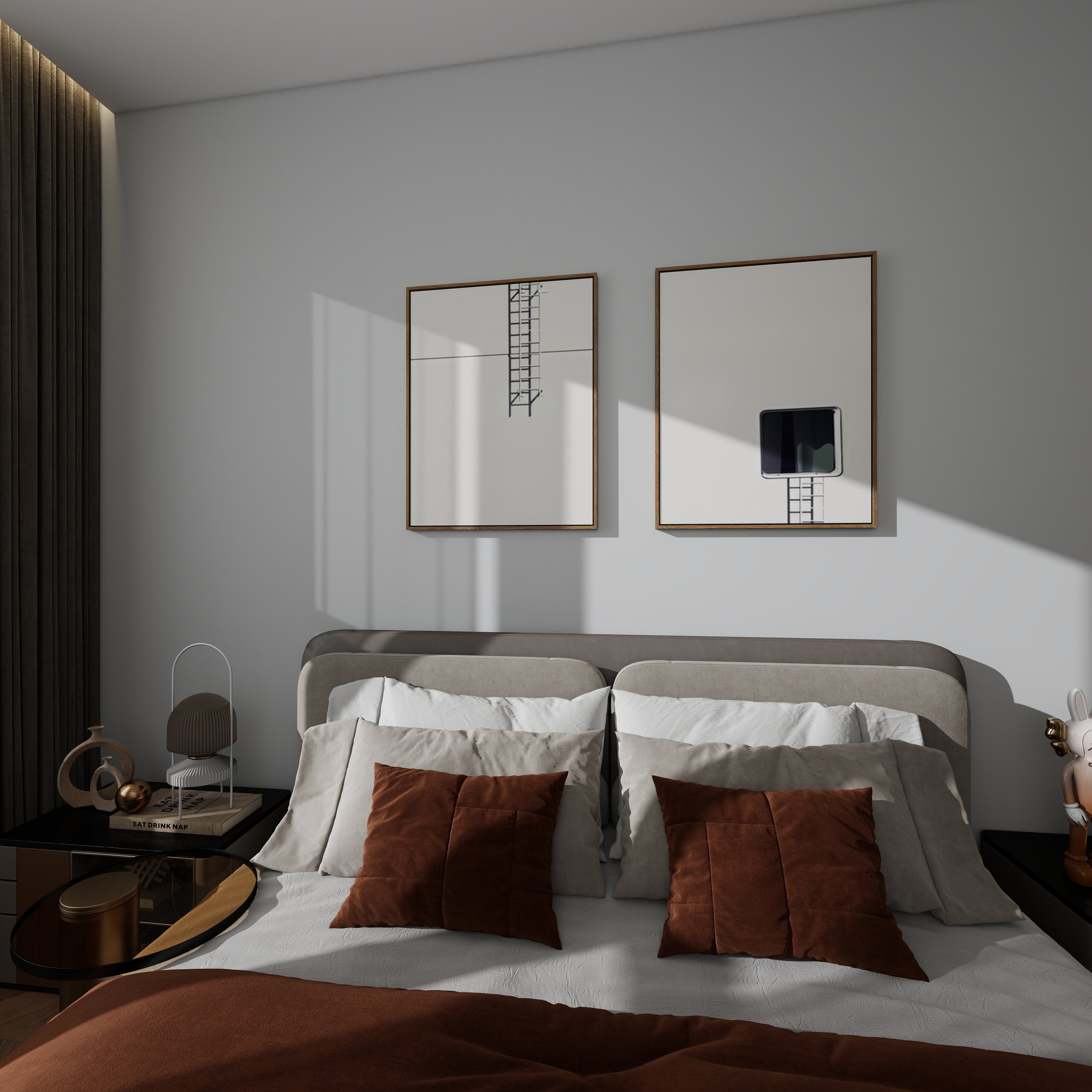 巨匠装饰罗遥-岳口-索府一层次卧装修效果图第4张