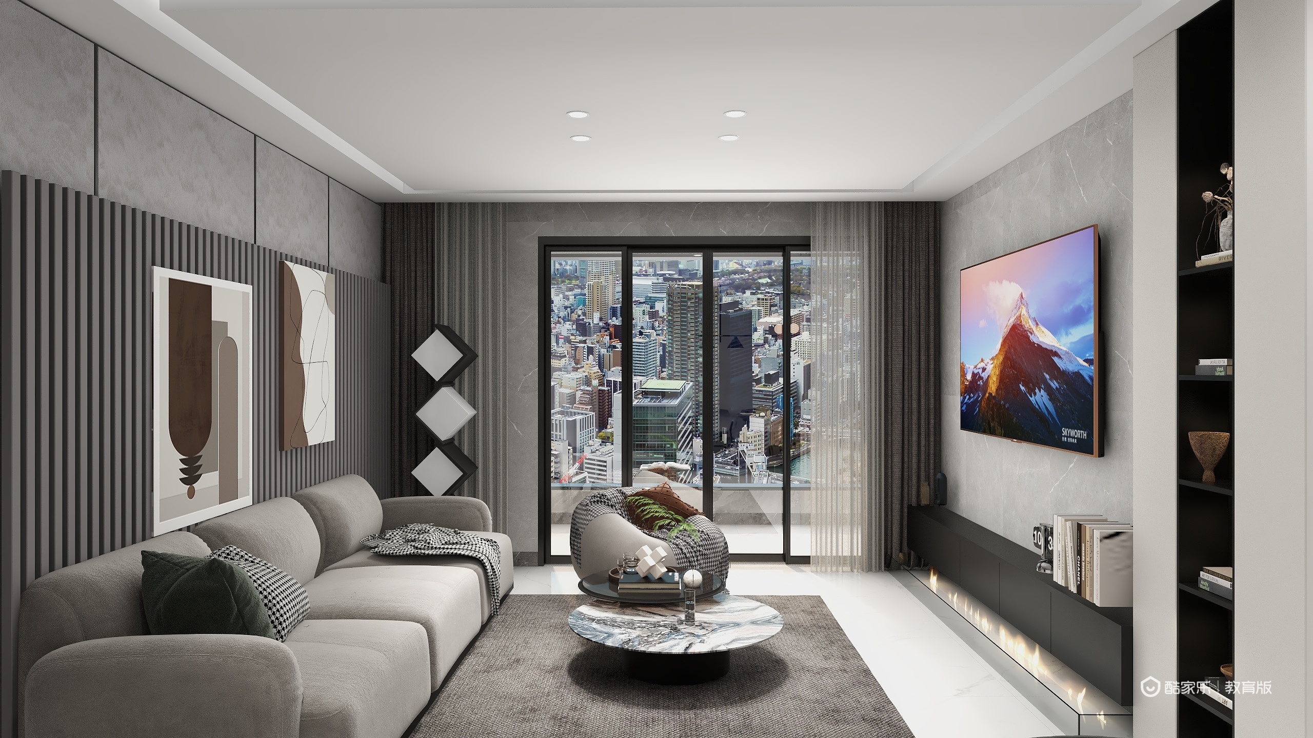 徐雅萱-意境-轻奢装修效果图