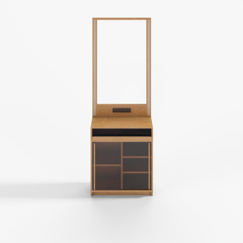 几何餐边柜13D模型