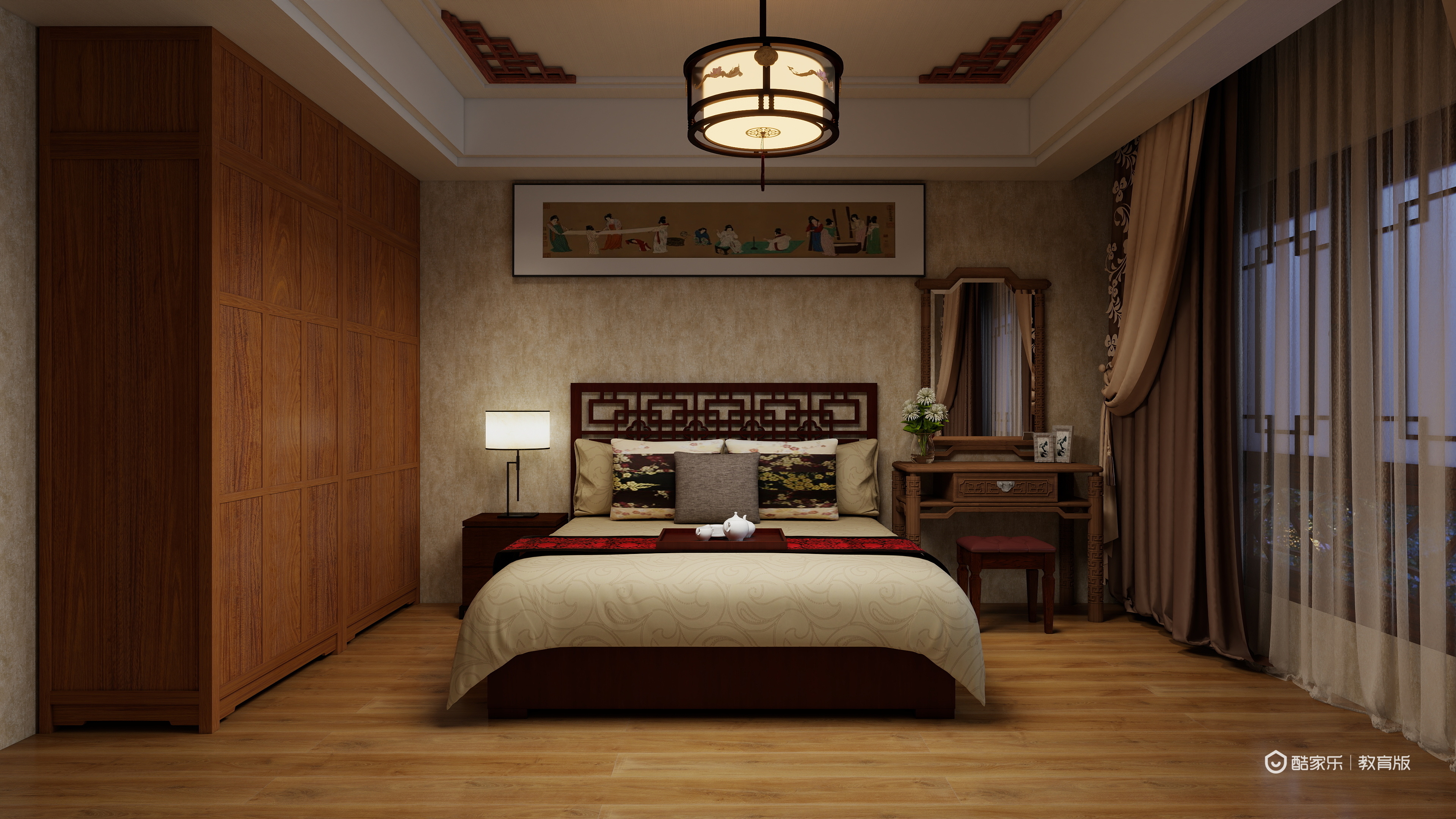 曹朗爱树林-江苏省徐州市财经高等职业技术学校-韩一辰装修效果图