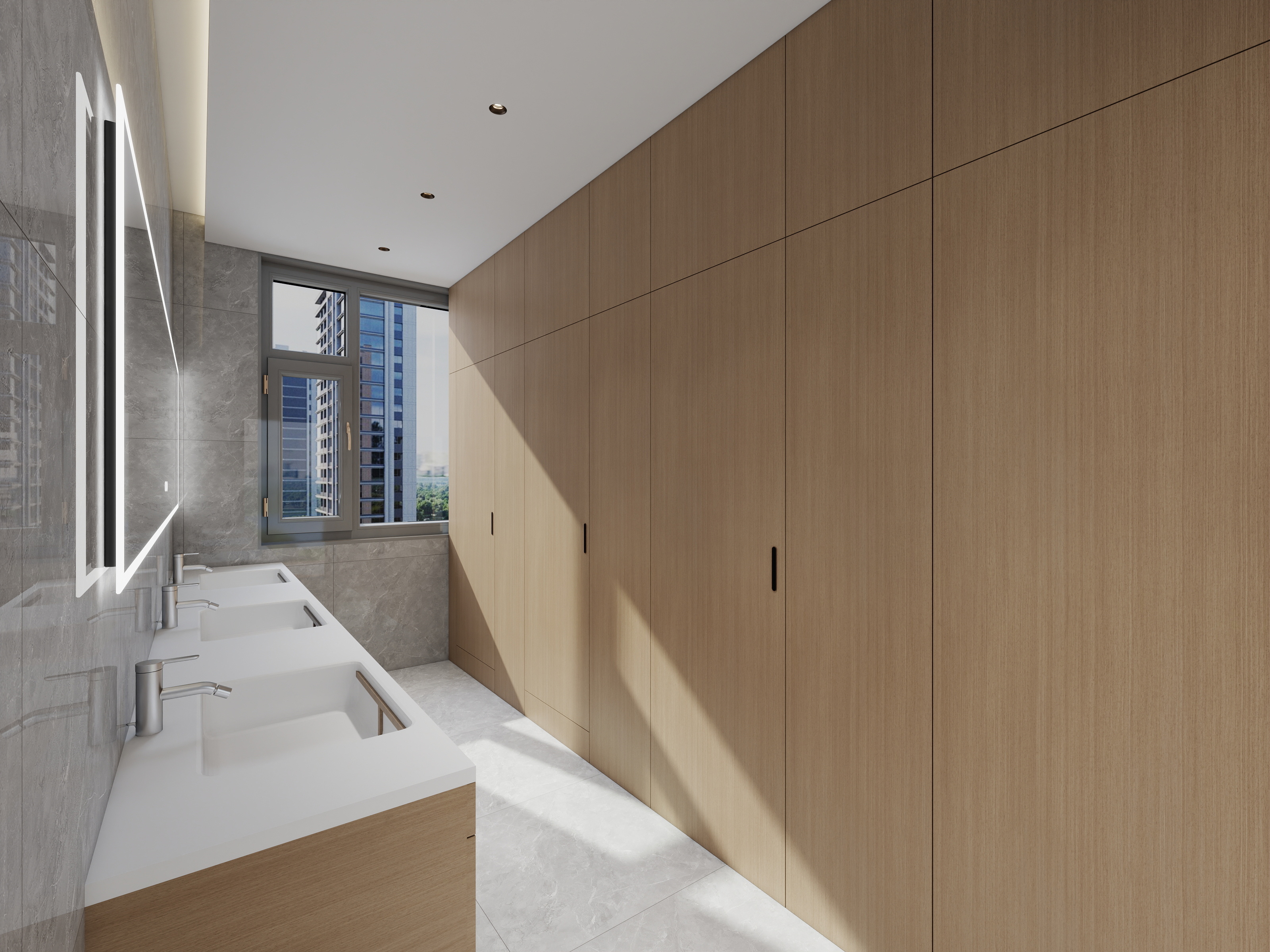 歓嬉-口前医院卫生间-装修设计方案