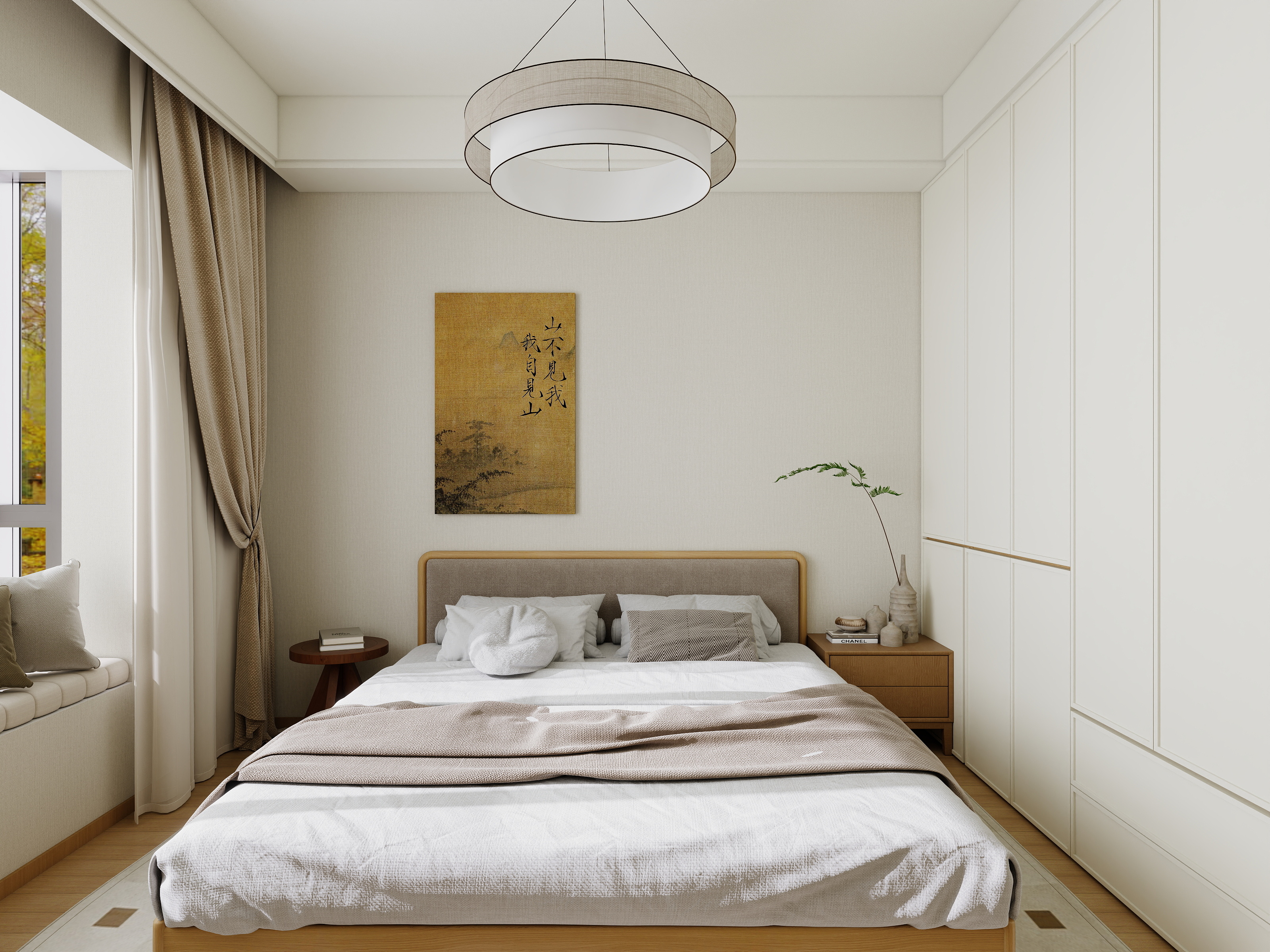 李青越-216平宋氏两层四居室装修效果图