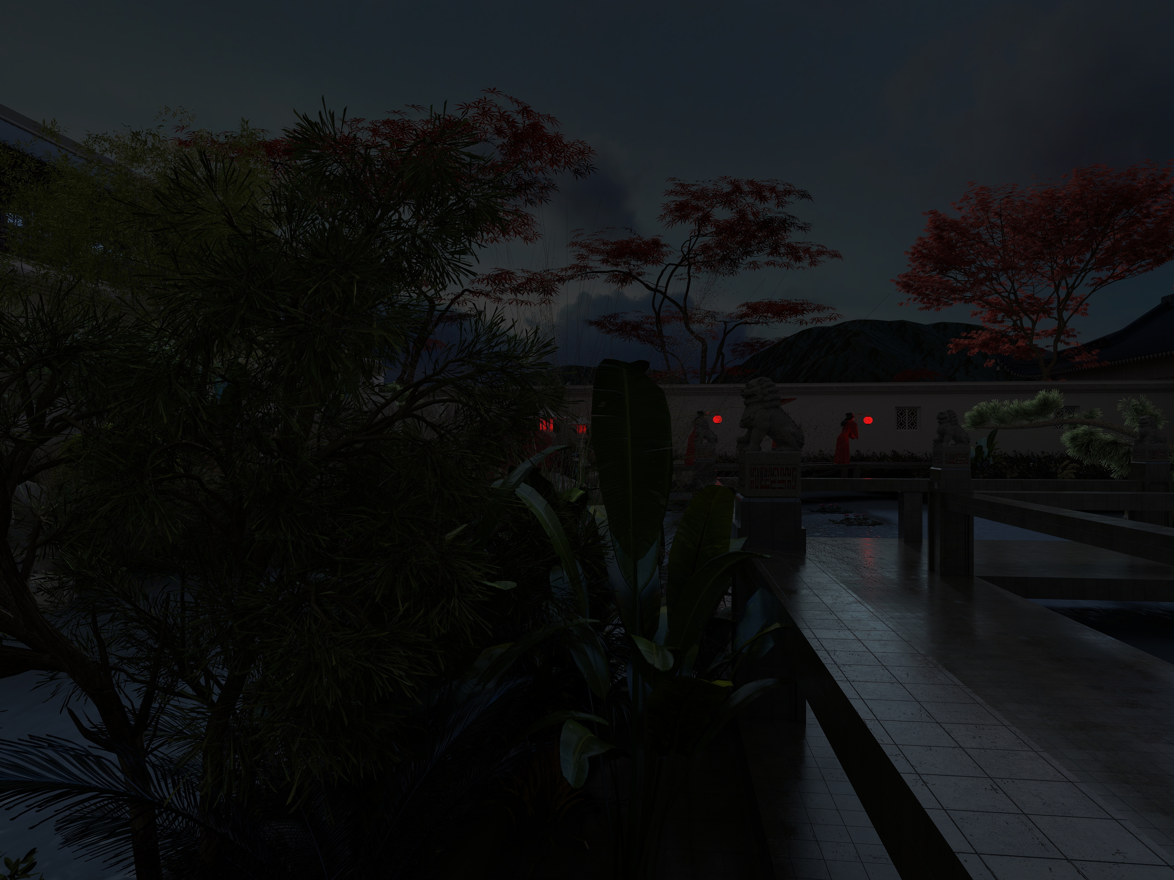 张迪-庭院装修效果图