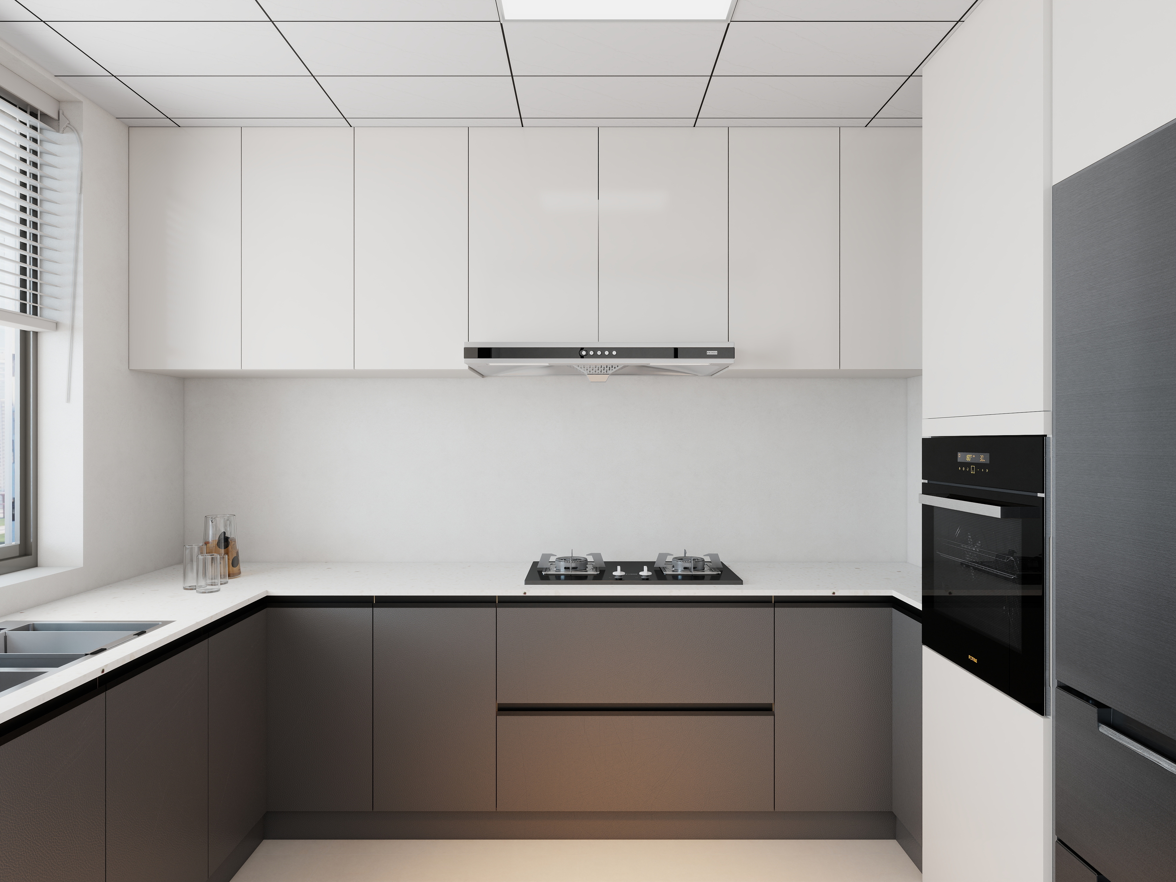 艺雅丽-124平现代简约装修效果图