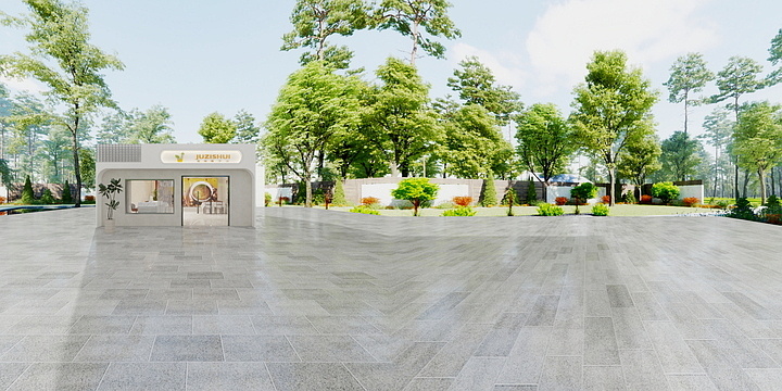 圆梦设计-理发造型现代简约58㎡-装修设计方案