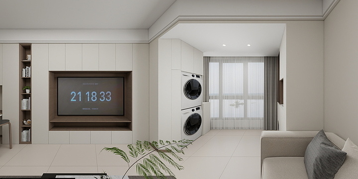 全景效果图制图-20251112-F01-莘城苑李女士-袁远-装修设计方案