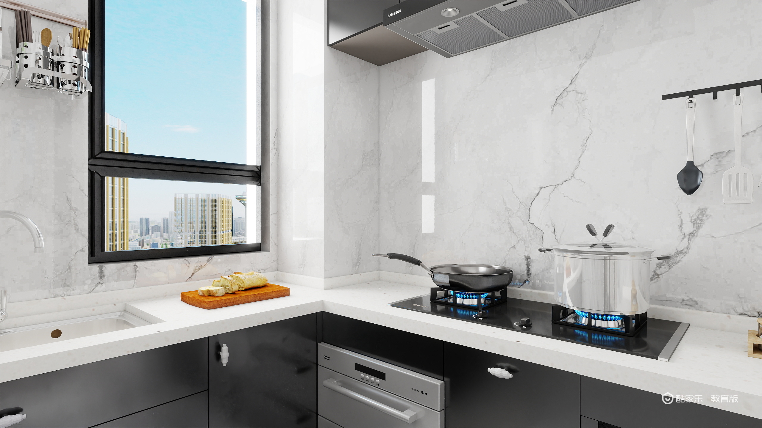 裘豆麻袋-浙江建设技师学院-裘竹筠装修效果图