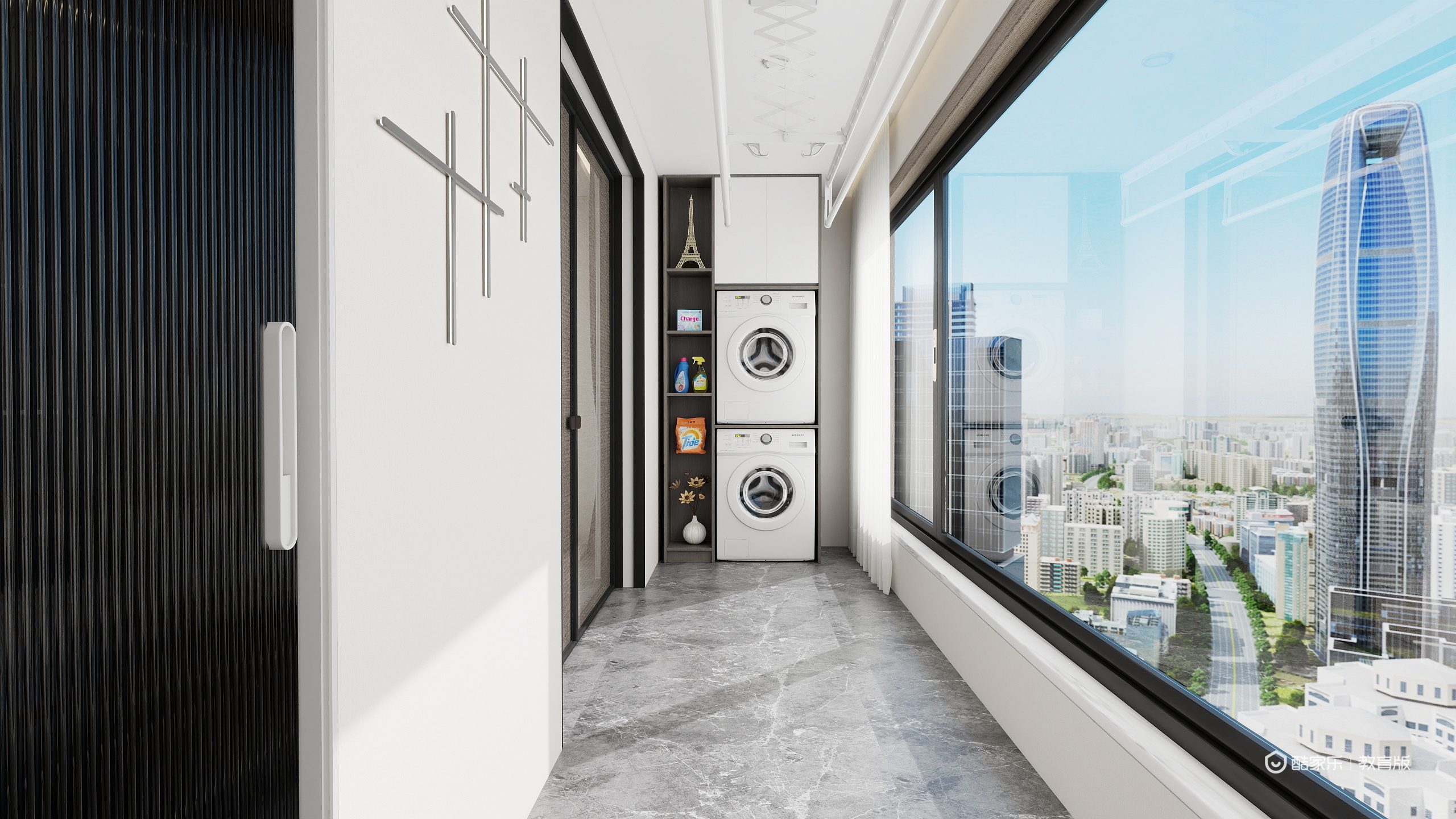 裘豆麻袋-浙江建设技师学院-裘竹筠装修效果图