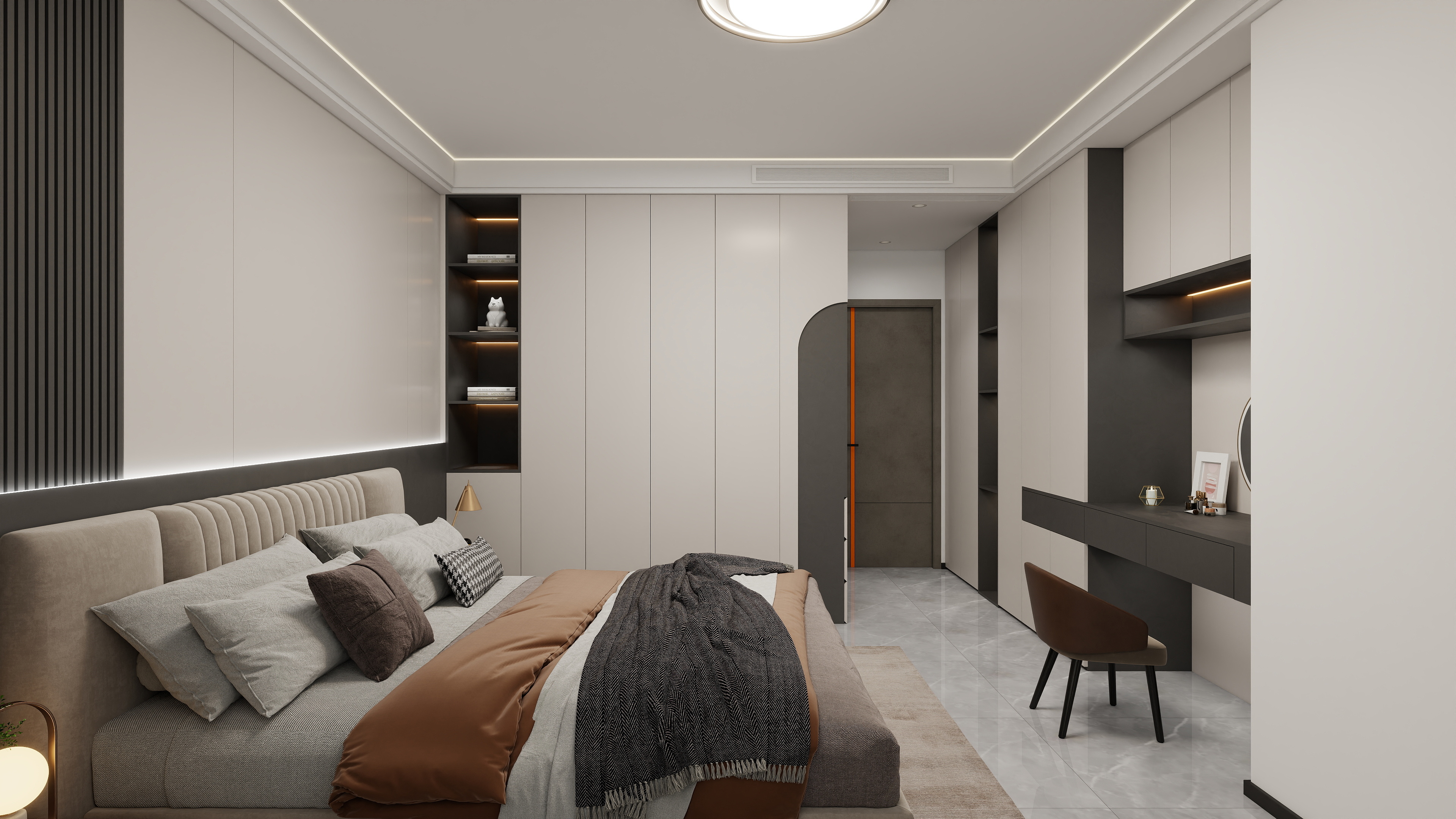 艺雅丽-121平现代简约装修效果图