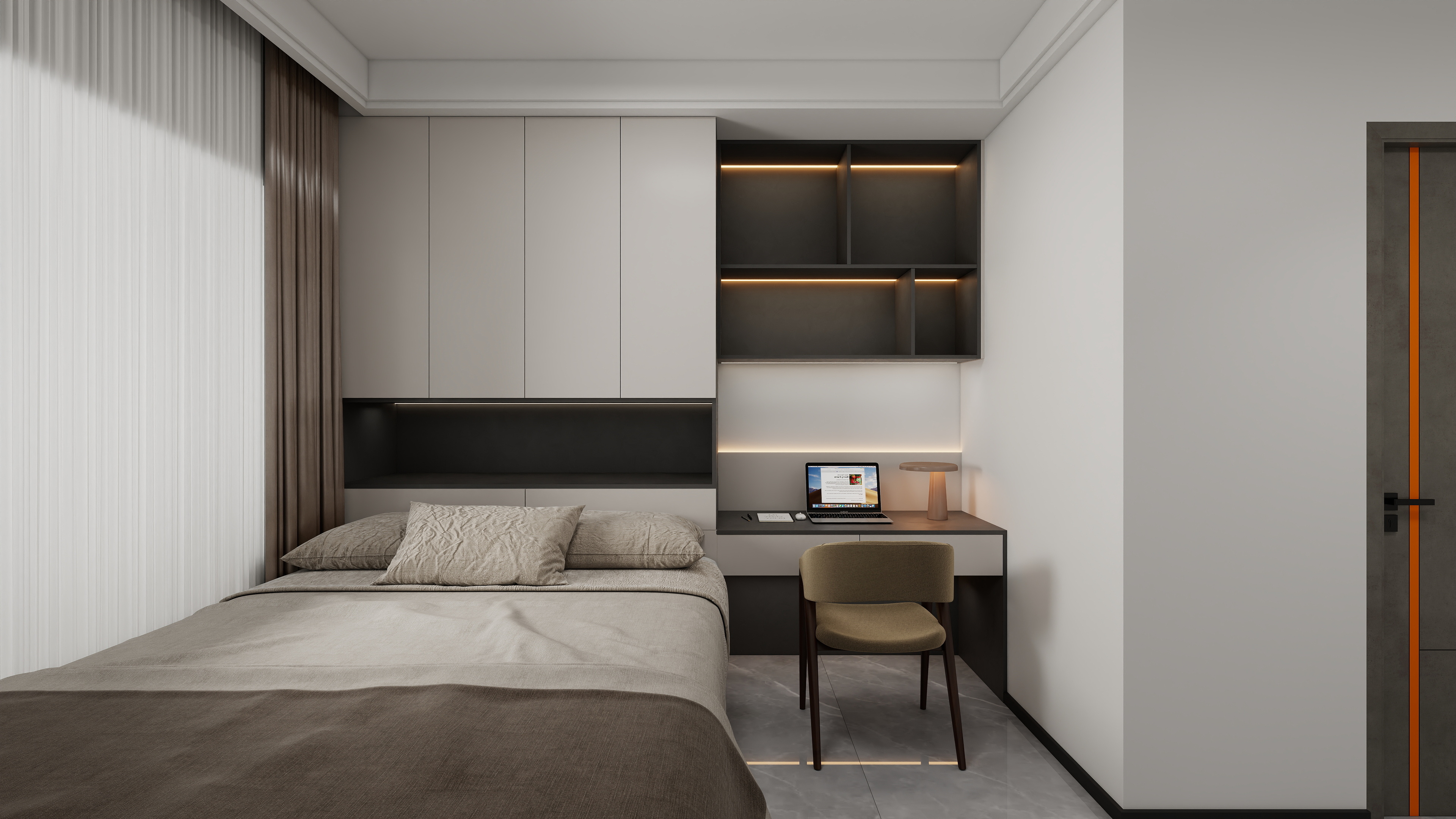 艺雅丽-121平现代简约装修效果图