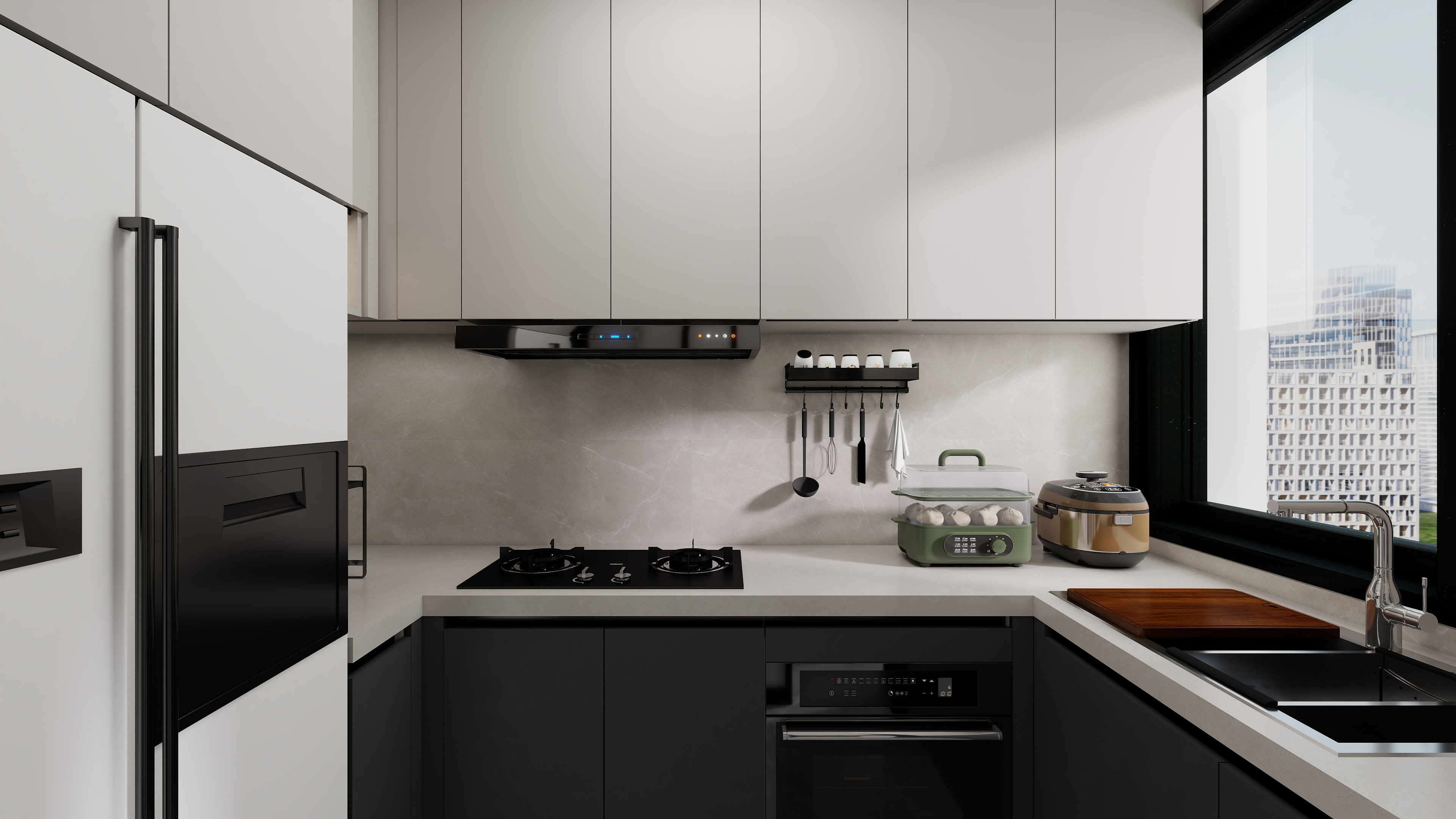 艺雅丽-121平现代简约装修效果图