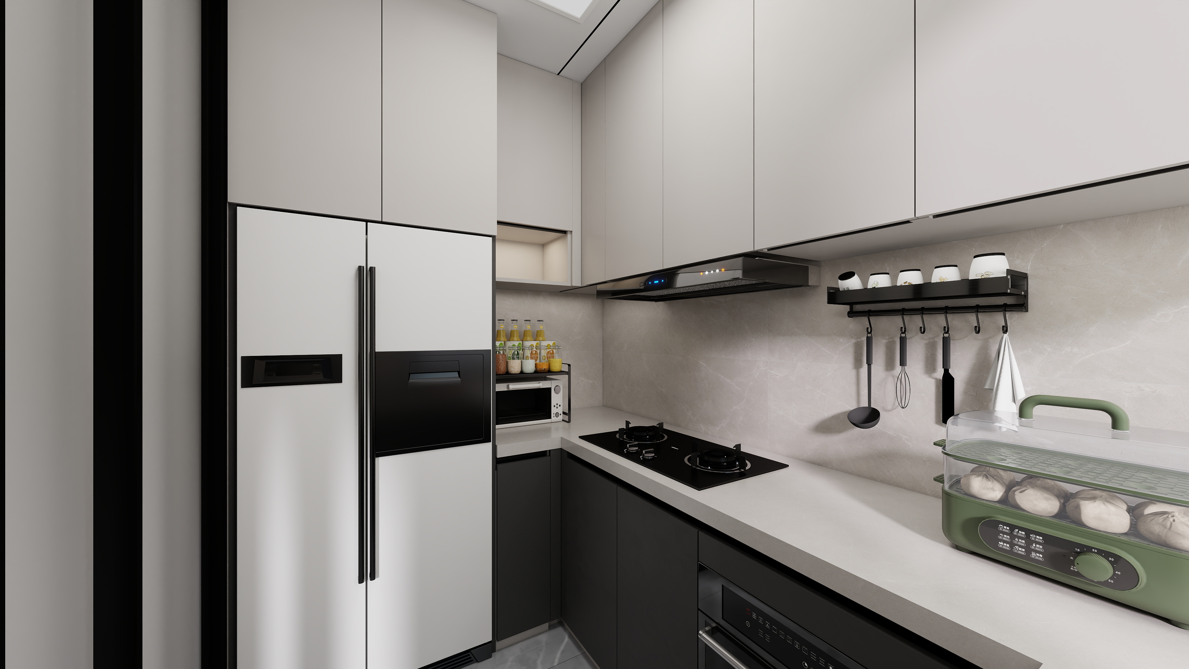 艺雅丽-121平现代简约装修效果图