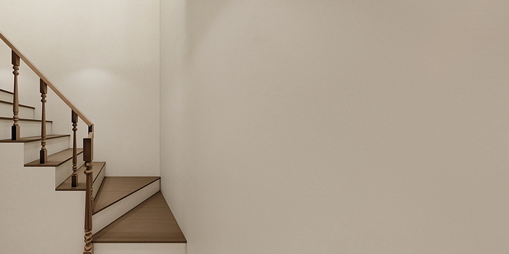 独角兽效果图表现-庆发装饰-门头房设计图-装修设计方案